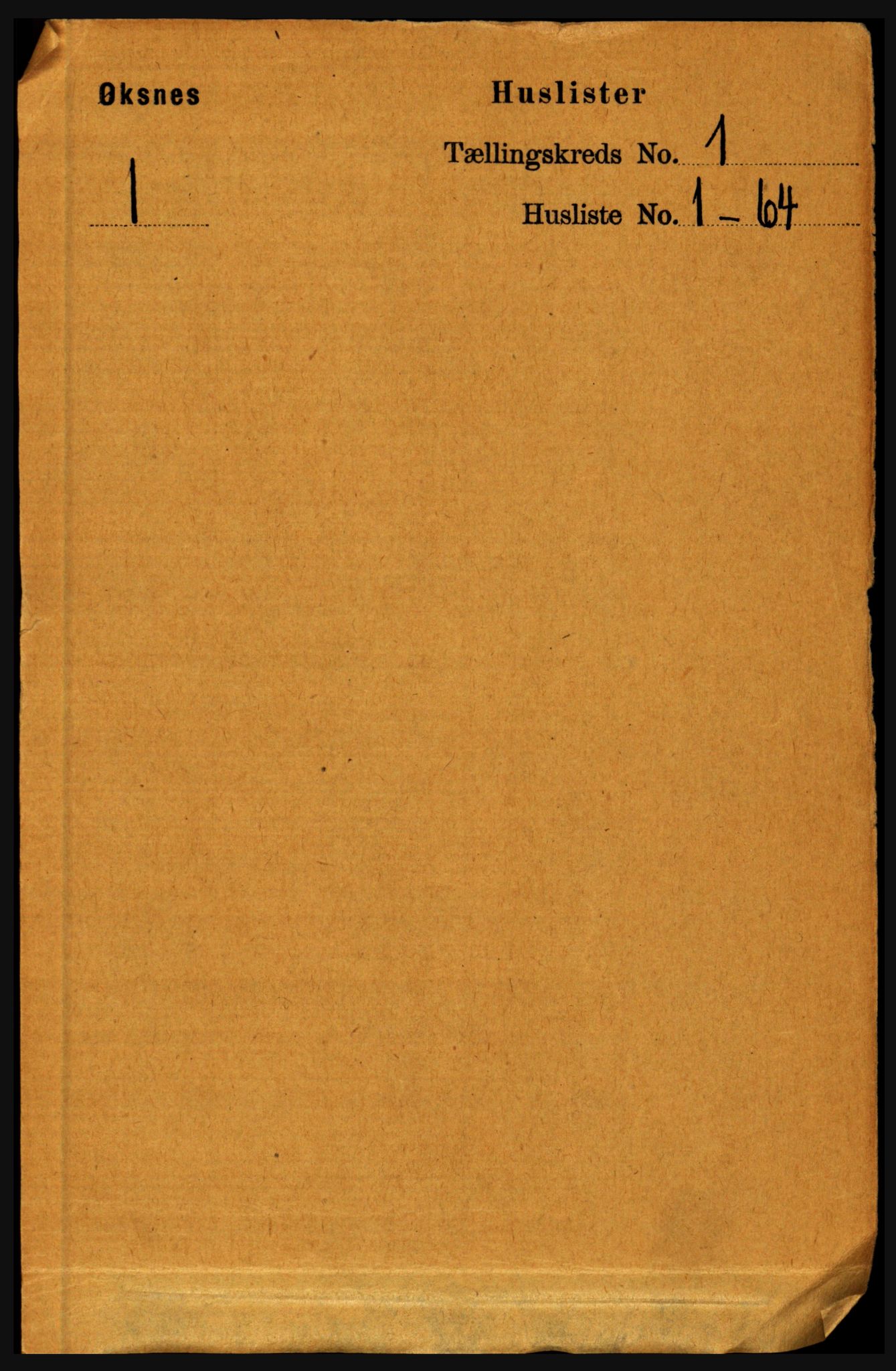 RA, 1891 census for 1868 Øksnes, 1891, p. 18