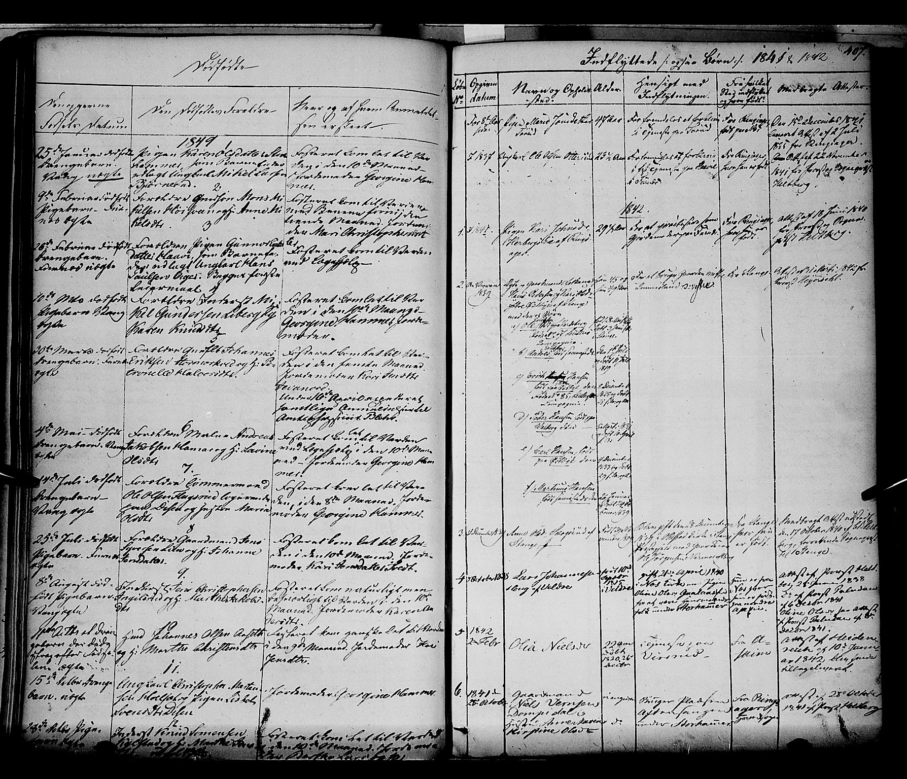 Vang prestekontor, Hedmark, SAH/PREST-008/H/Ha/Haa/L0010: Parish register (official) no. 10, 1841-1855, p. 407