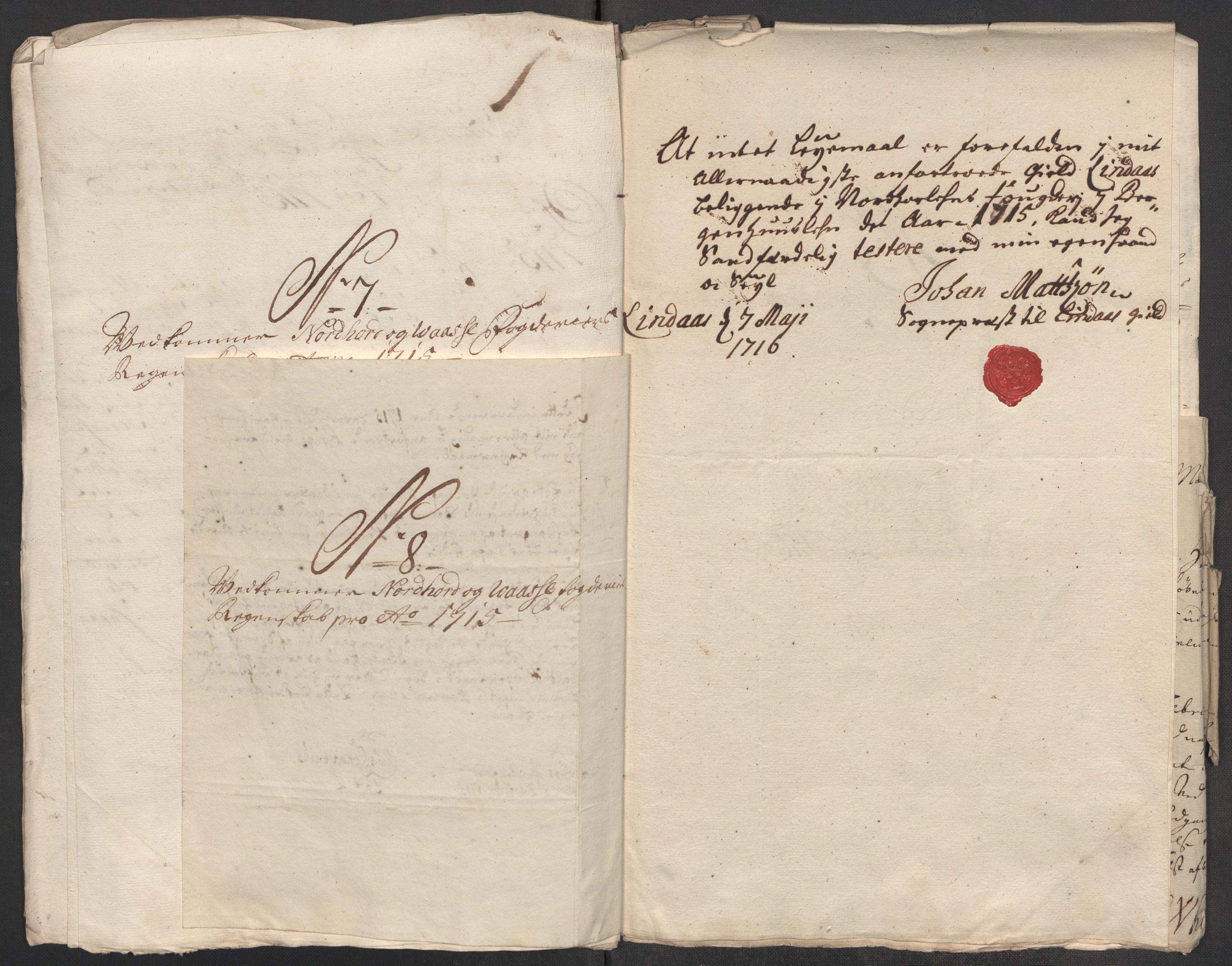 Rentekammeret inntil 1814, Reviderte regnskaper, Fogderegnskap, AV/RA-EA-4092/R51/L3198: Fogderegnskap Nordhordland og Voss, 1715, p. 113