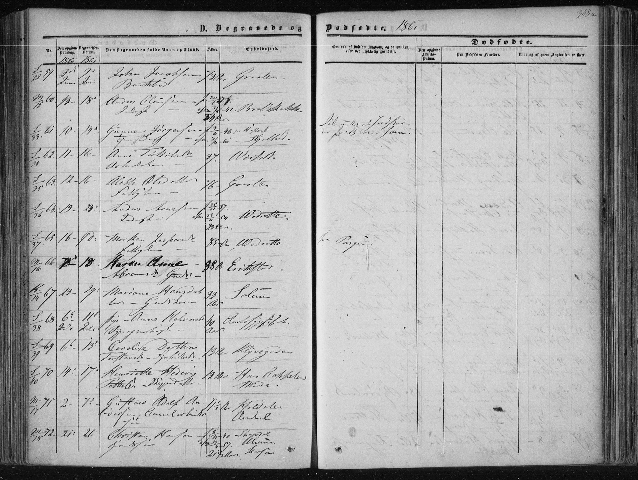 Solum kirkebøker, SAKO/A-306/F/Fa/L0007: Parish register (official) no. I 7, 1856-1864, p. 348