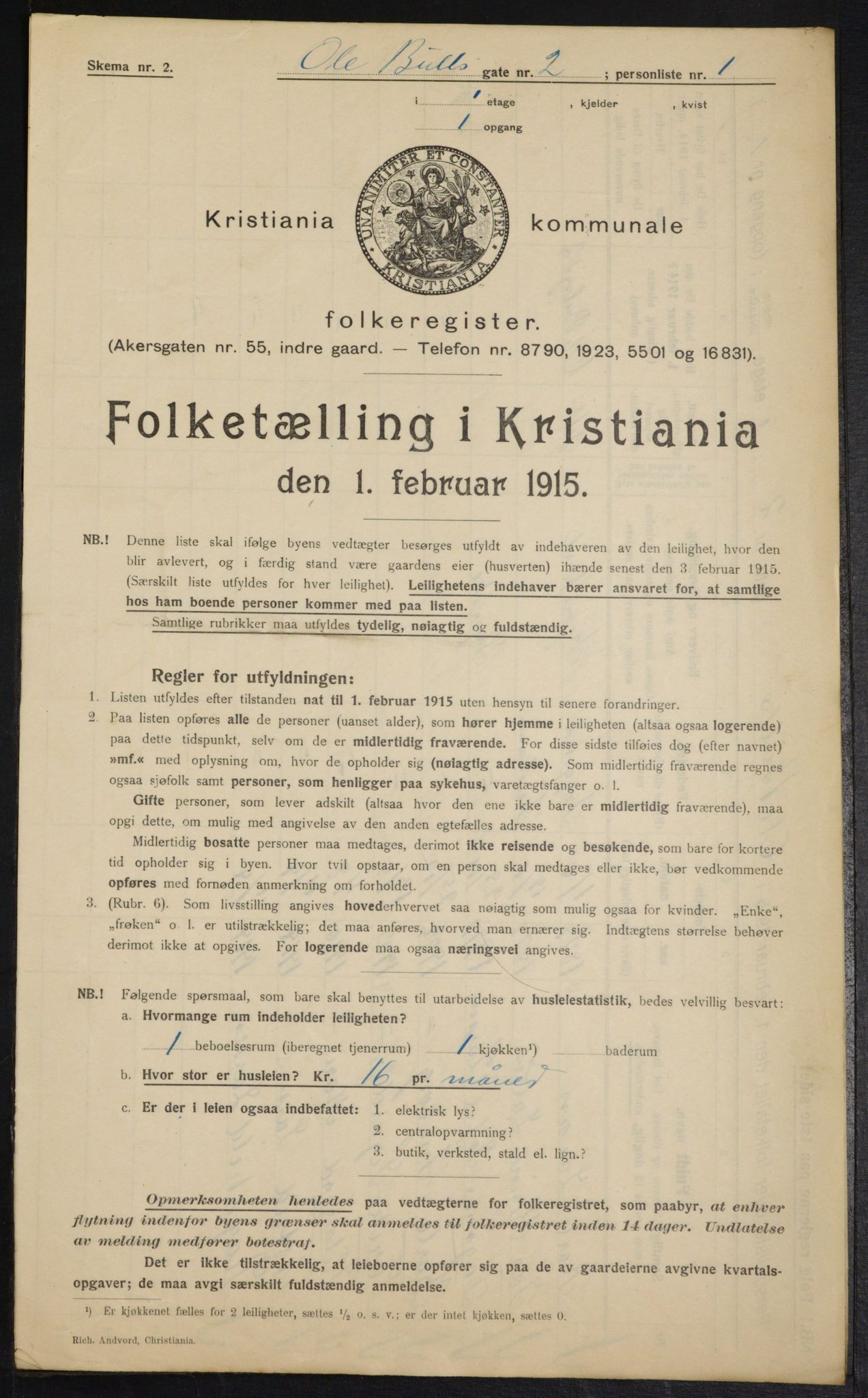 OBA, Municipal Census 1915 for Kristiania, 1915, p. 74829