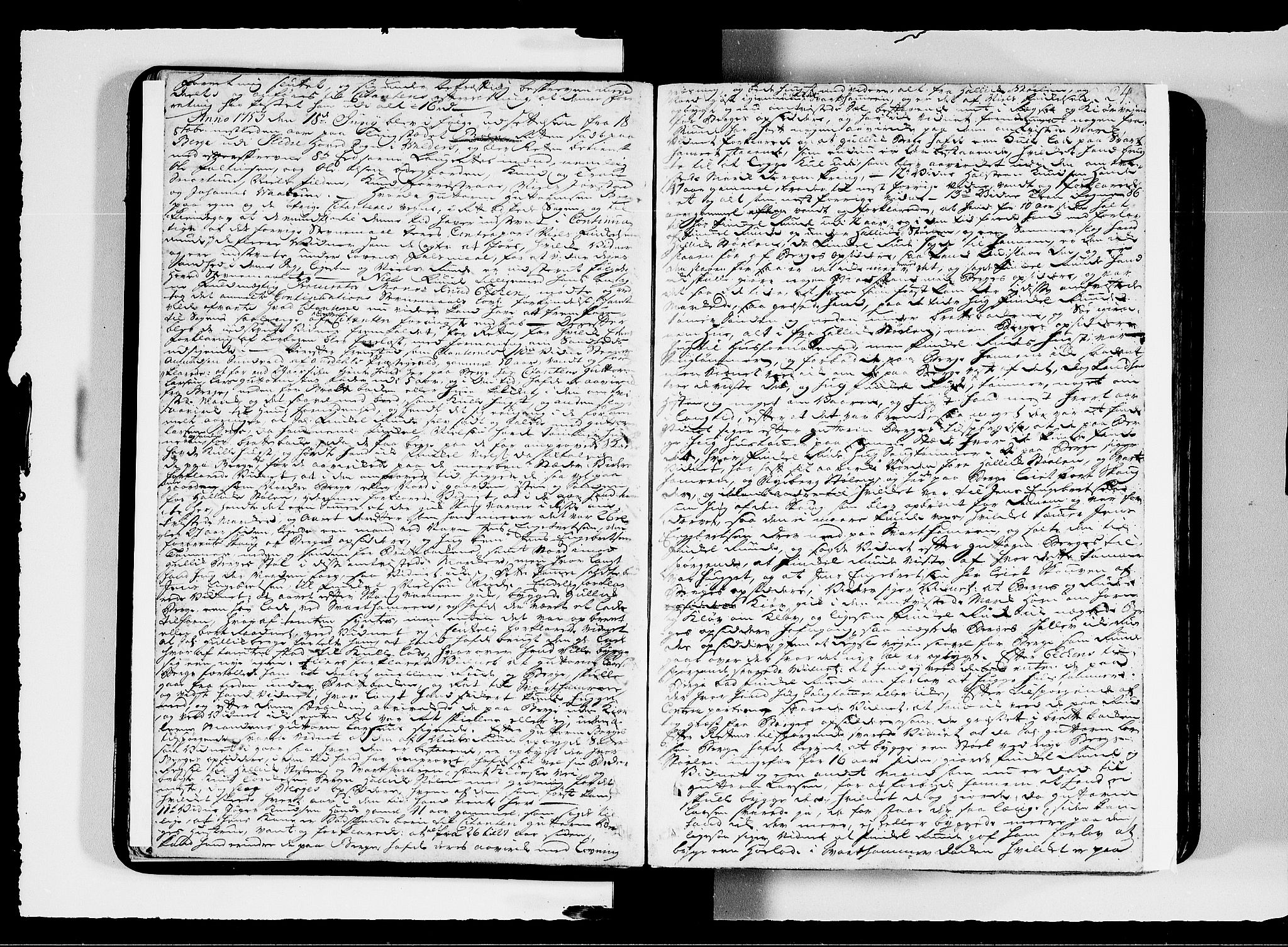 Hadeland, Land og Valdres sorenskriveri, AV/SAH-TING-028/G/Gb/L0068: Tingbok - Land og Valdres, 1753-1754, p. 23b-24a