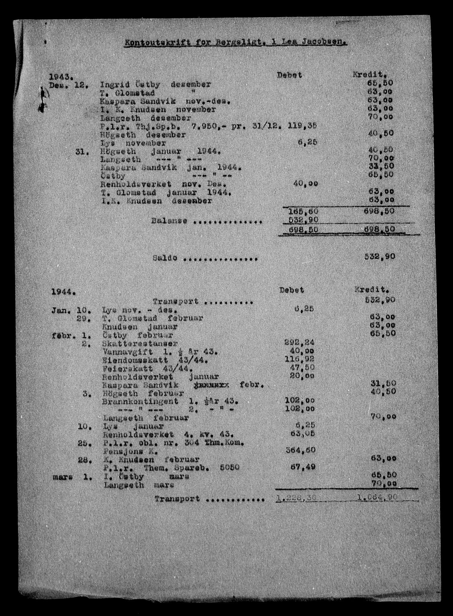 Justisdepartementet, Tilbakeføringskontoret for inndratte formuer, AV/RA-S-1564/H/Hc/Hca/L0898: --, 1945-1947, p. 688