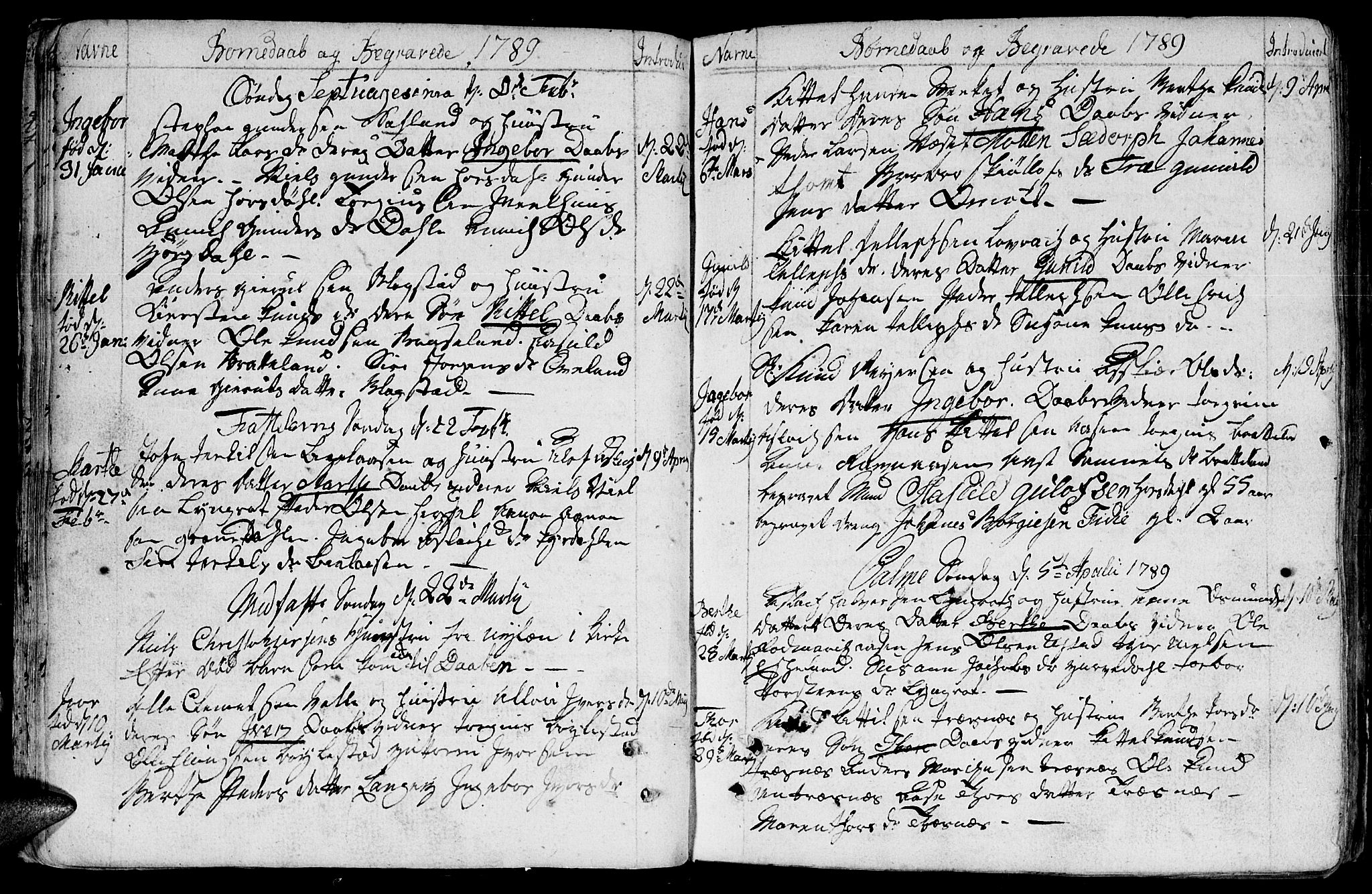 Froland sokneprestkontor, SAK/1111-0013/F/Fb/L0005: Parish register (copy) no. B 5, 1786-1816, p. 15