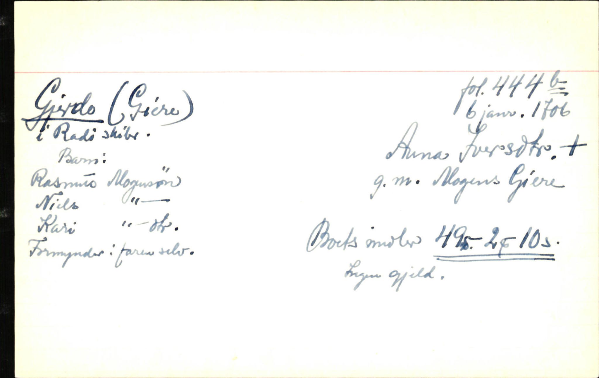 Skiftekort ved Statsarkivet i Bergen, SAB/SKIFTEKORT/001/L0001: Skifteprotokoll nr. 1-2 - test test, 1702-1716, p. 525