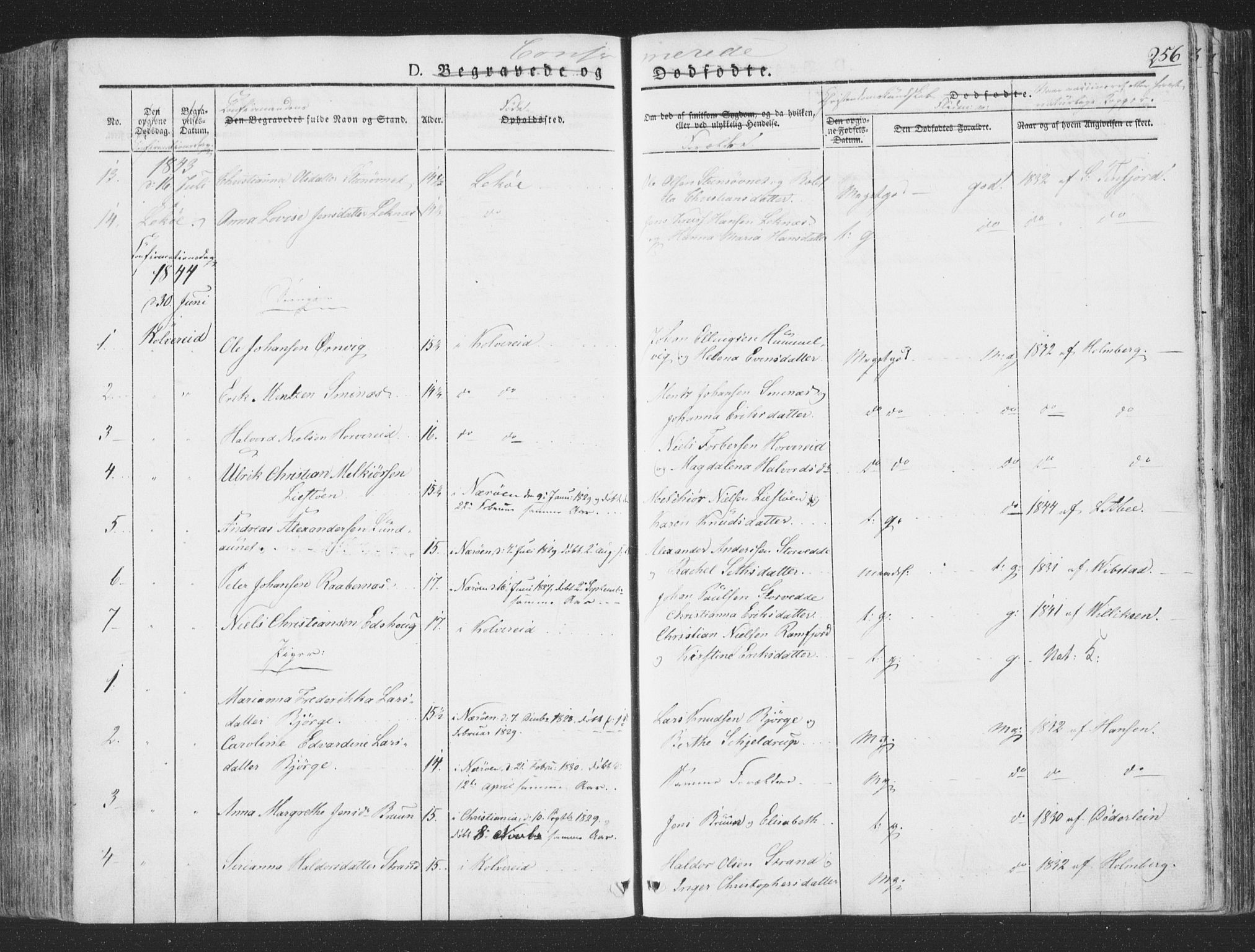 Ministerialprotokoller, klokkerbøker og fødselsregistre - Nord-Trøndelag, SAT/A-1458/780/L0639: Parish register (official) no. 780A04, 1830-1844, p. 256