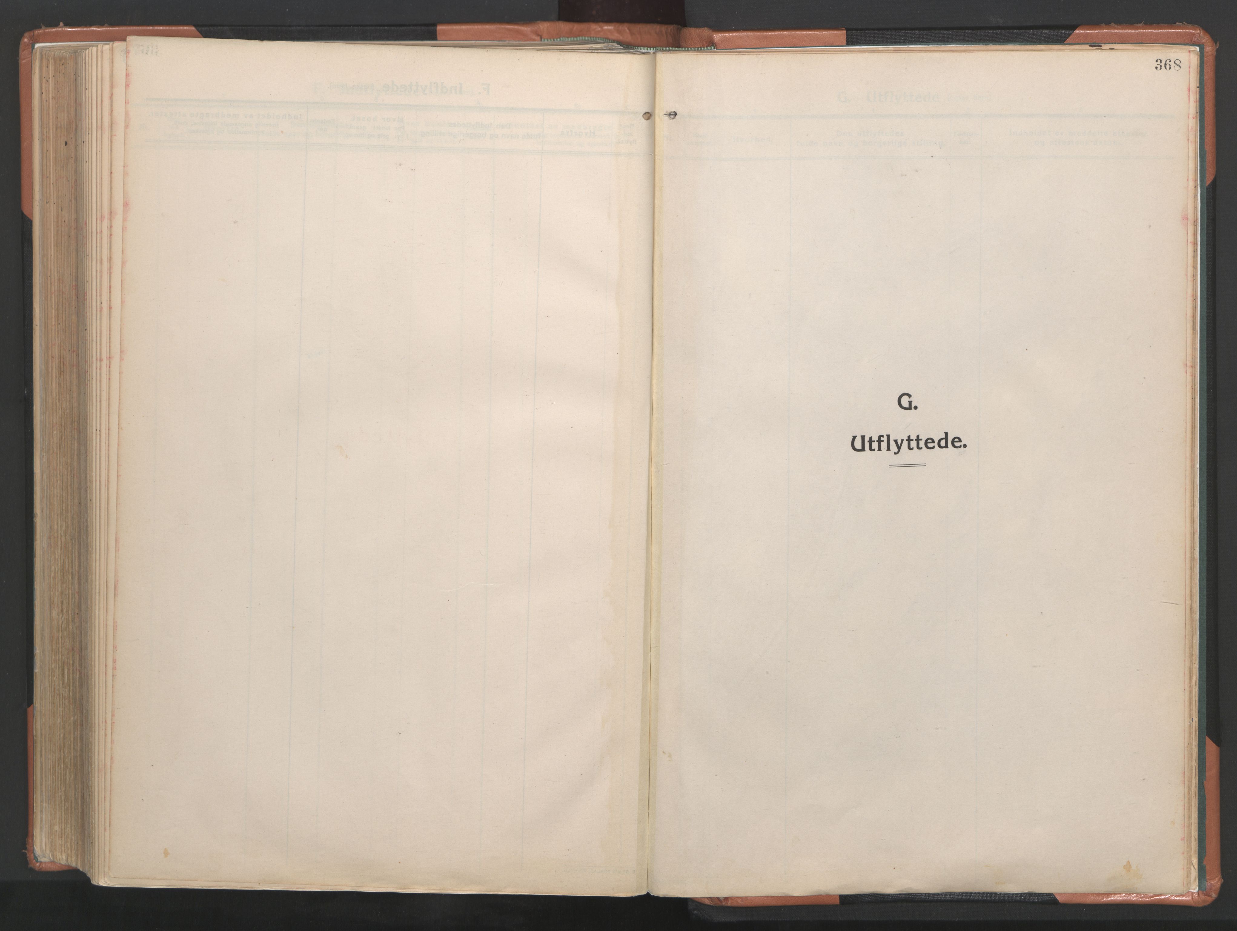 Ministerialprotokoller, klokkerbøker og fødselsregistre - Nordland, AV/SAT-A-1459/849/L0698: Parish register (official) no. 849A09, 1911-1924, p. 368