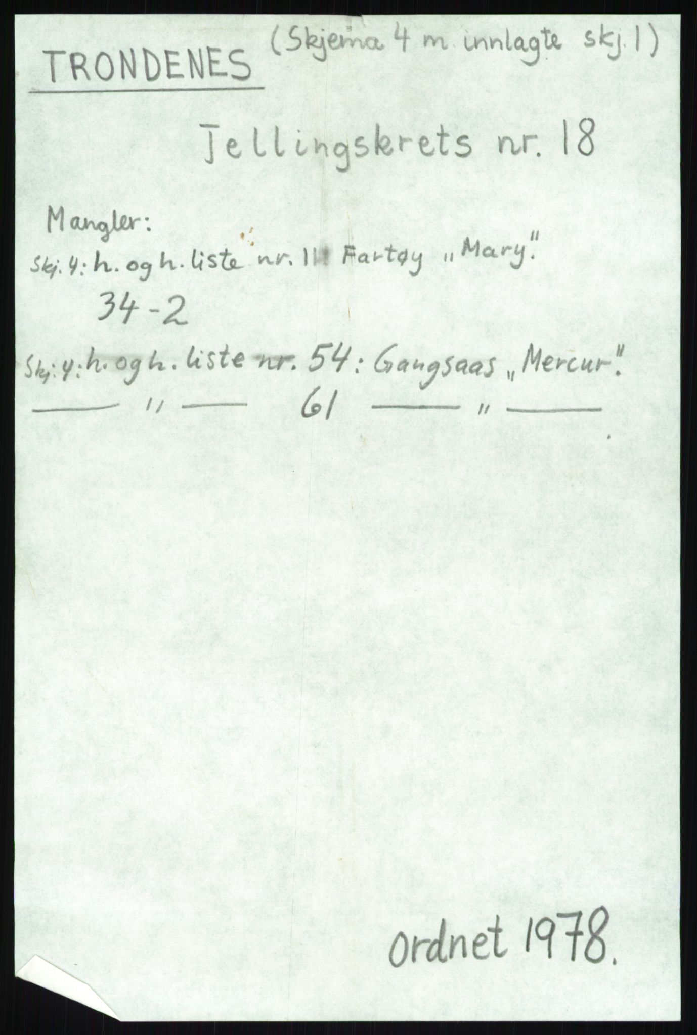 SATØ, 1920 census for Trondenes, 1920, p. 12244