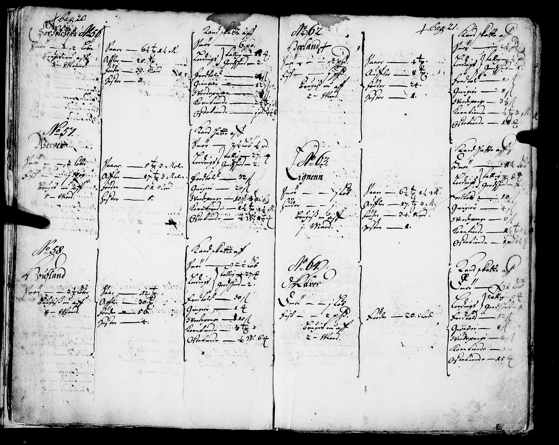 Rentekammeret inntil 1814, Realistisk ordnet avdeling, AV/RA-EA-4070/N/Nb/Nba/L0043: Sunnfjord fogderi, 1667, p. 20-21