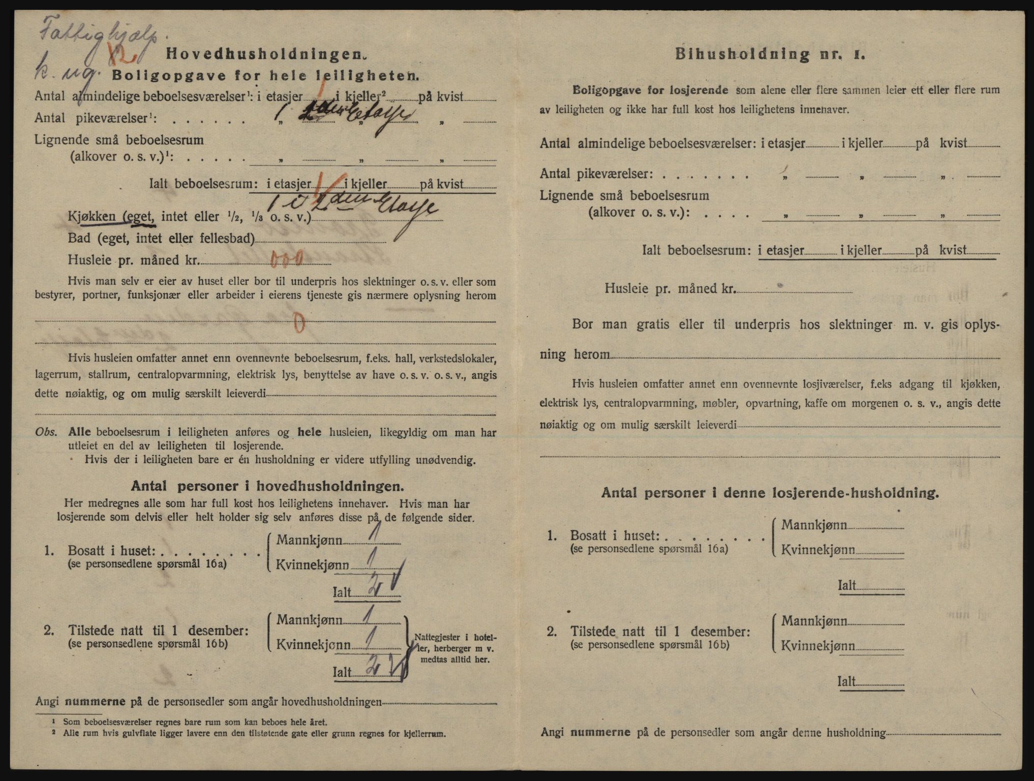 SATØ, 1920 census for Tromsø, 1920, p. 3622