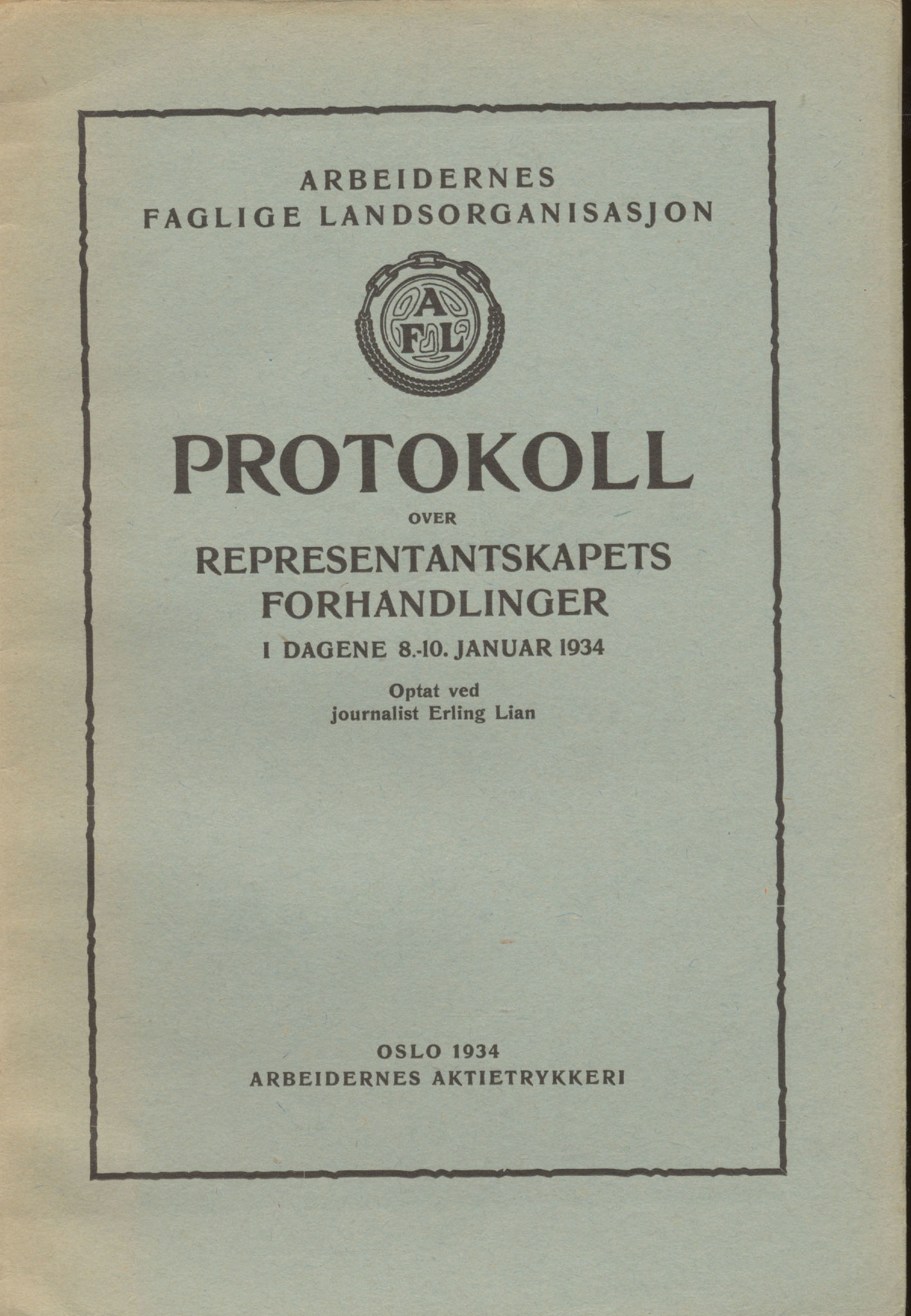 Landsorganisasjonen i Norge, AAB/ARK-1579, 1911-1953, p. 71