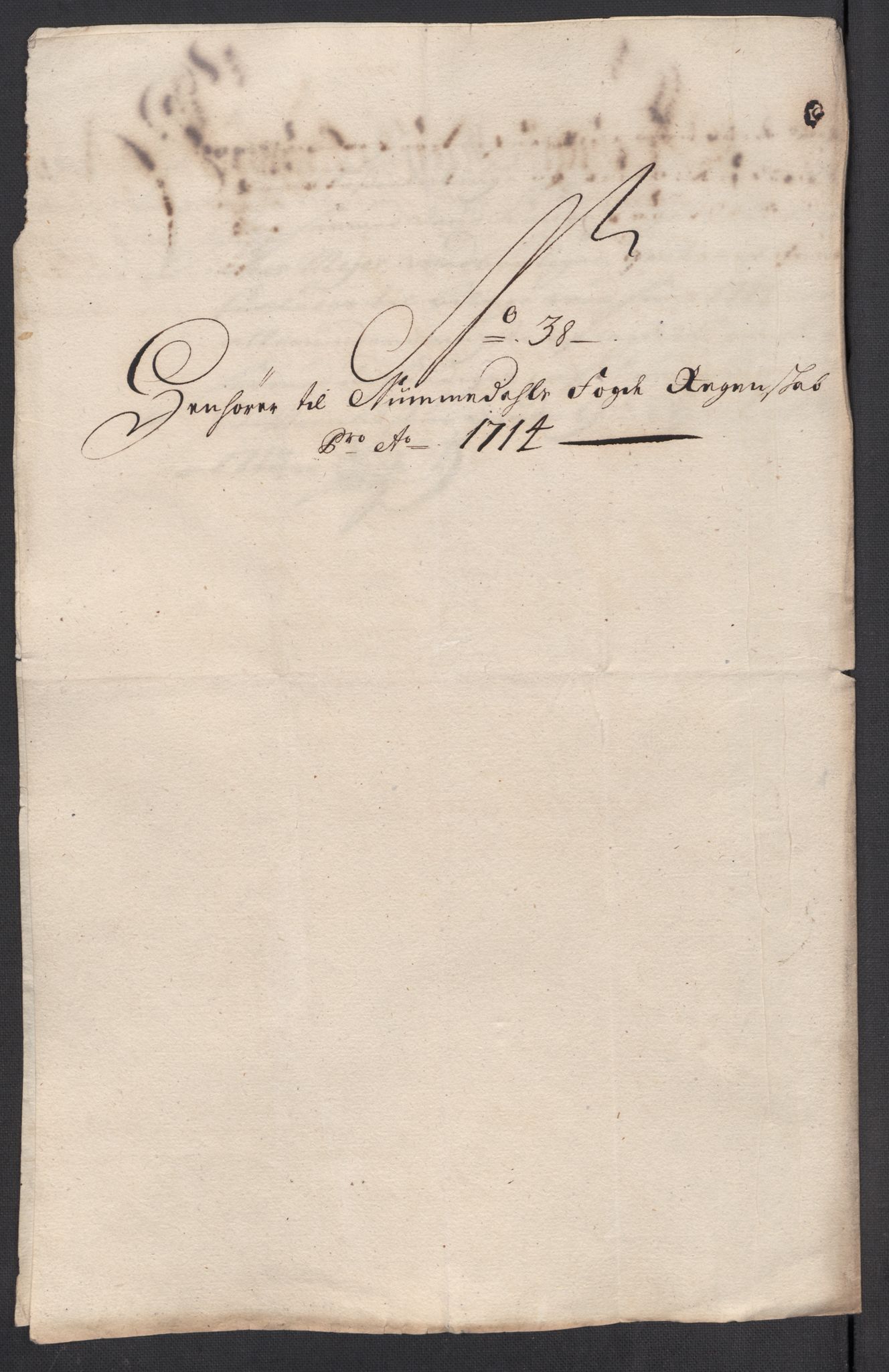 Rentekammeret inntil 1814, Reviderte regnskaper, Fogderegnskap, RA/EA-4092/R64/L4435: Fogderegnskap Namdal, 1714, p. 229