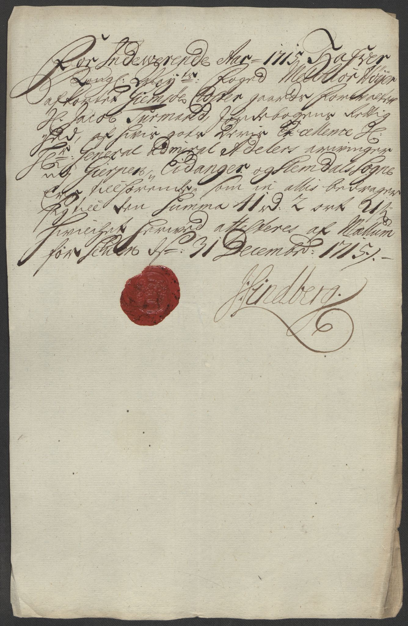 Rentekammeret inntil 1814, Reviderte regnskaper, Fogderegnskap, AV/RA-EA-4092/R36/L2127: Fogderegnskap Øvre og Nedre Telemark og Bamble, 1715, p. 280