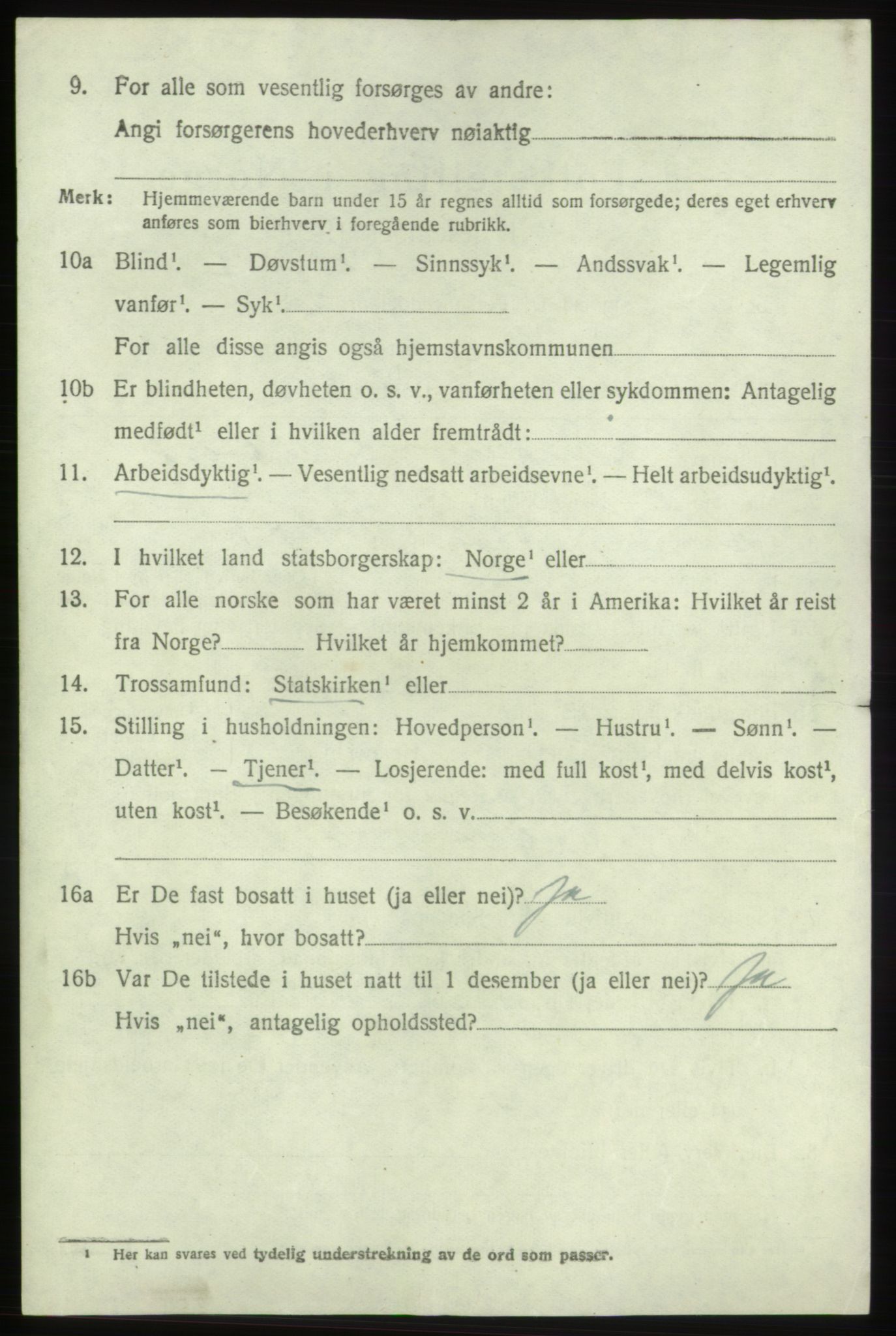 SAB, 1920 census for Bømlo, 1920, p. 1798