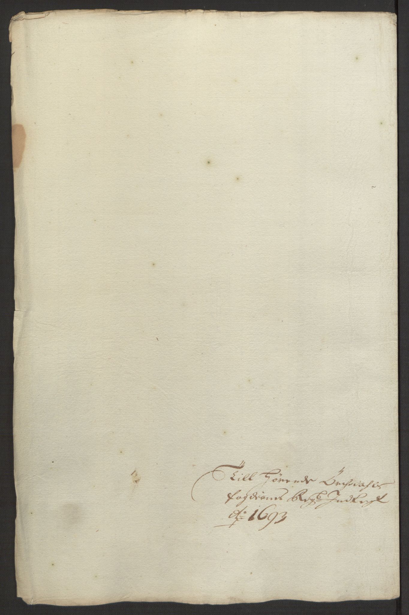 Rentekammeret inntil 1814, Reviderte regnskaper, Fogderegnskap, RA/EA-4092/R58/L3938: Fogderegnskap Orkdal, 1693, p. 177