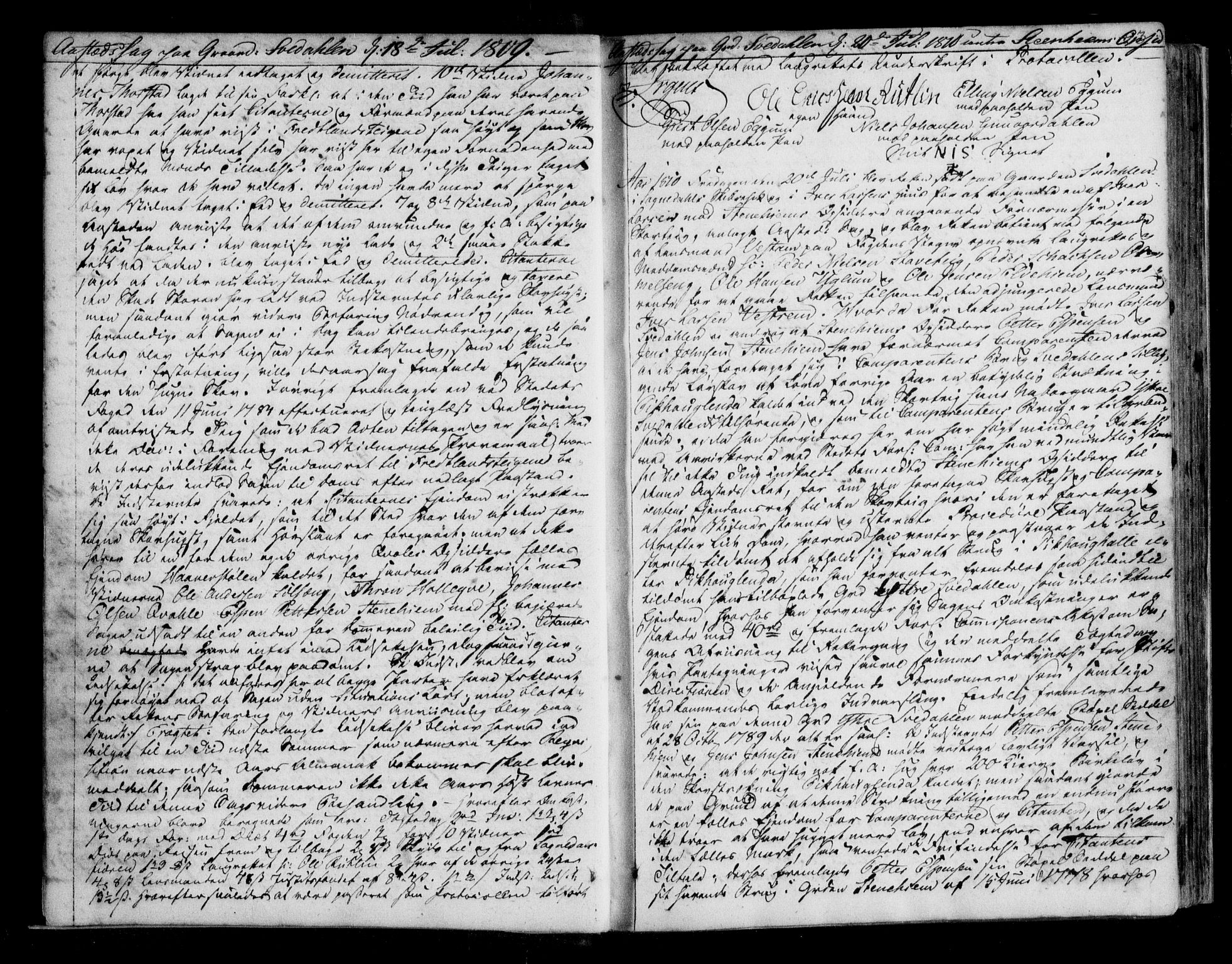 Indre Sogn tingrett, AV/SAB-A-3301/1/F/Fb/Fba/L0002: Sivile og offentlege saker, A 2, 1810-1814, p. 22b-23a
