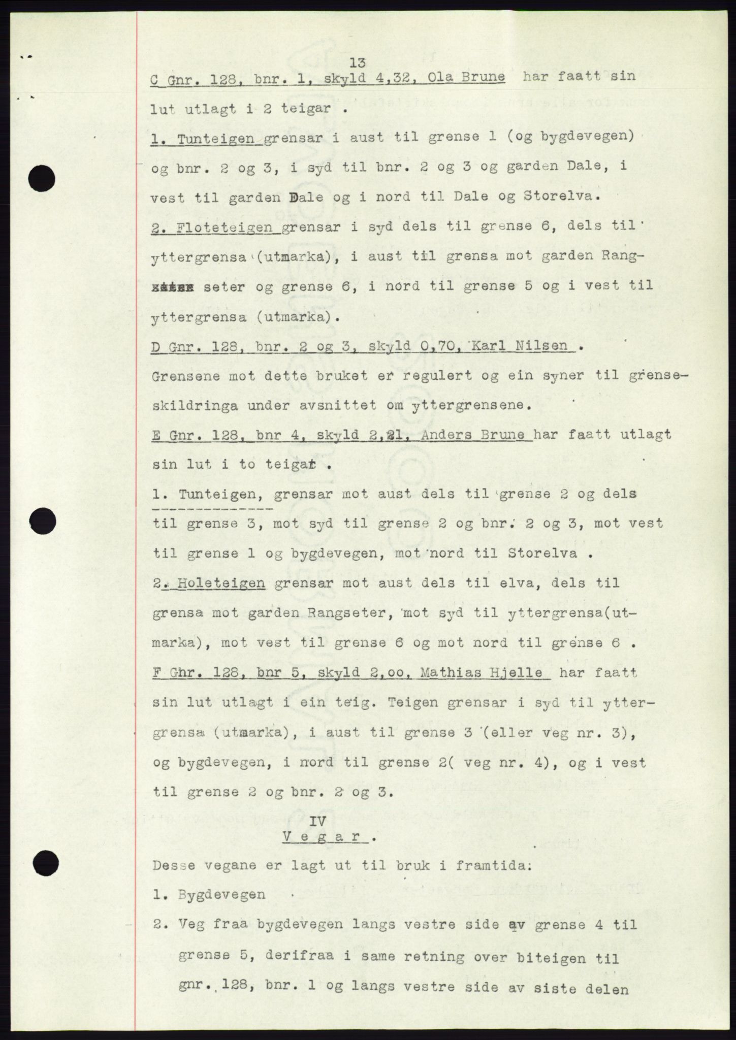 Søre Sunnmøre sorenskriveri, AV/SAT-A-4122/1/2/2C/L0083: Mortgage book no. 9A, 1948-1949, Diary no: : 57/1949