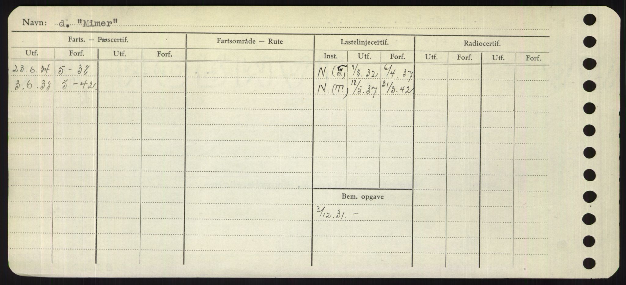 Sjøfartsdirektoratet med forløpere, Skipsmålingen, AV/RA-S-1627/H/Hd/L0024: Fartøy, M-Mim, p. 630