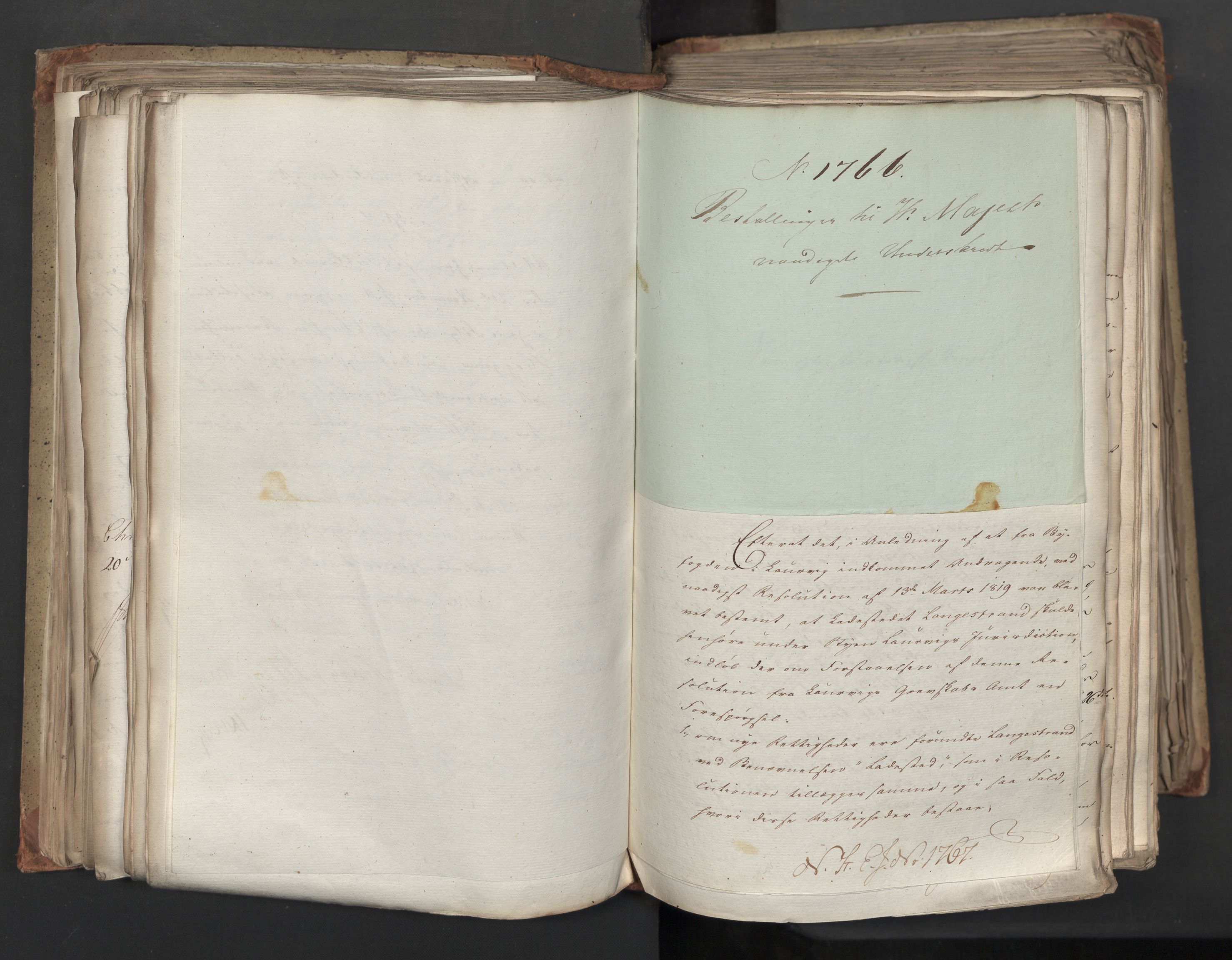 Statsrådsavdelingen i Stockholm, AV/RA-S-1003/D/Da/L0039: Regjeringsinnstillinger nr. 1661-1946, 1824, p. 257
