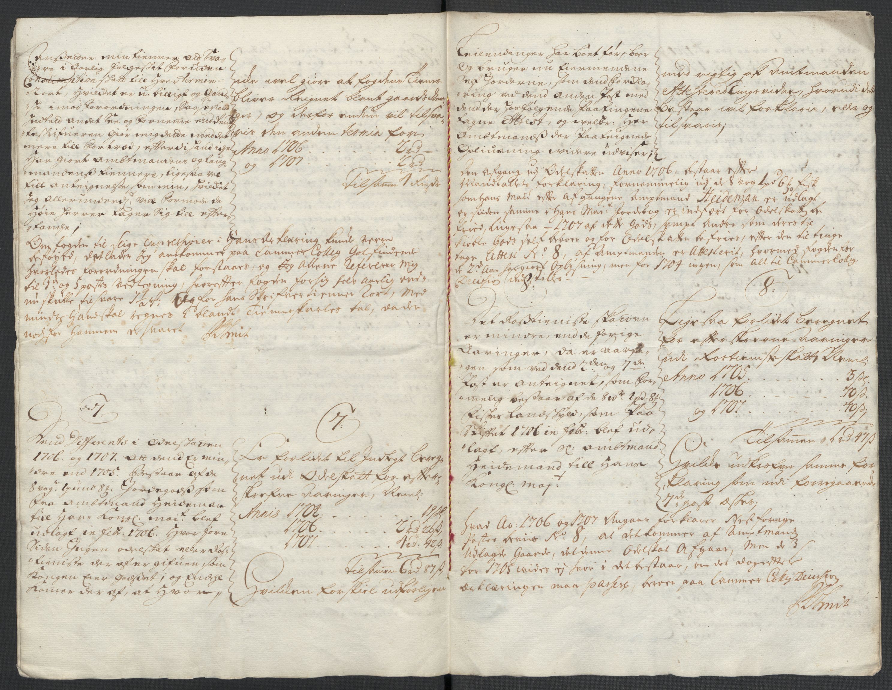 Rentekammeret inntil 1814, Reviderte regnskaper, Fogderegnskap, AV/RA-EA-4092/R66/L4581: Fogderegnskap Salten, 1707-1710, p. 110