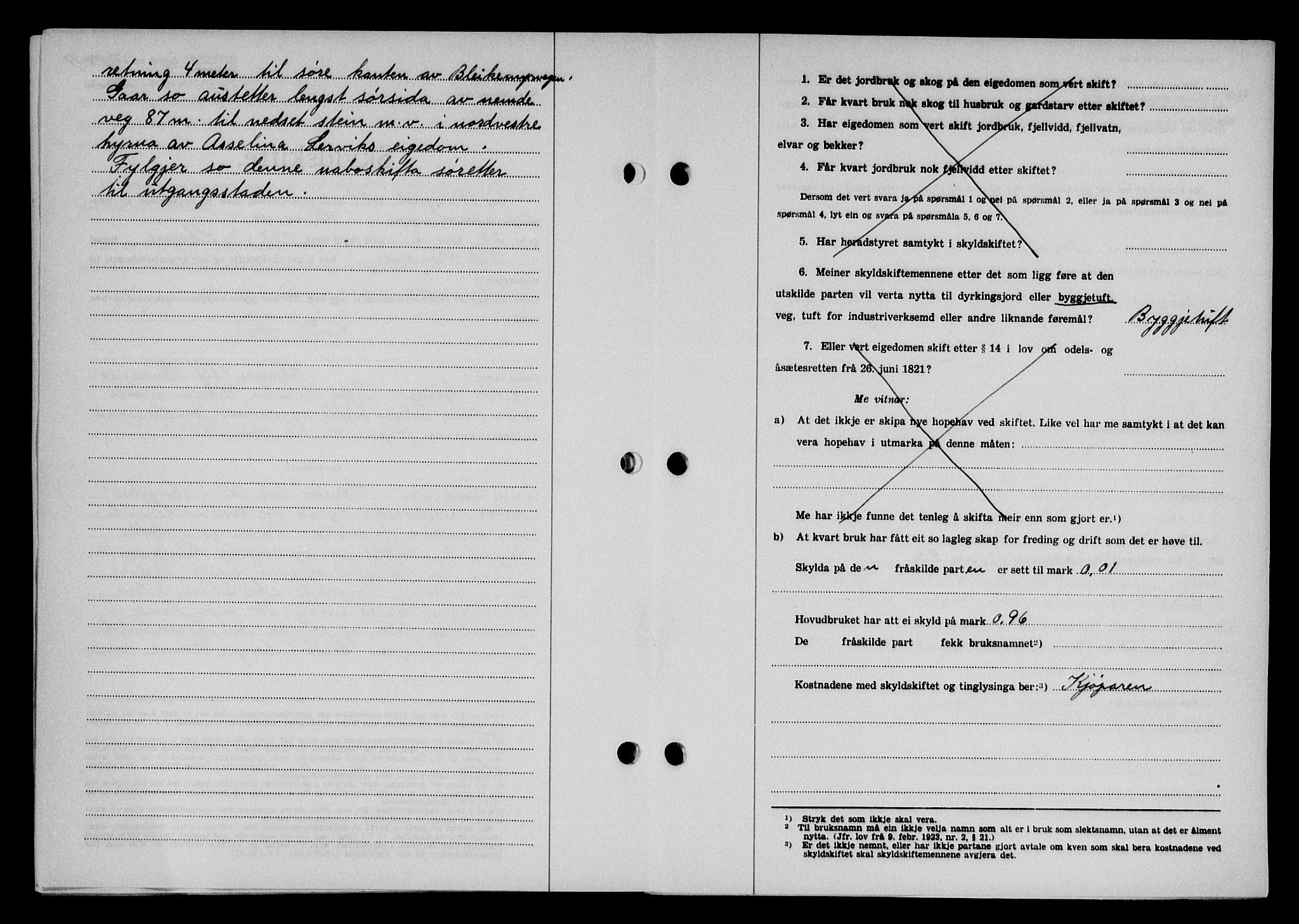 Karmsund sorenskriveri, SAST/A-100311/01/II/IIB/L0113: Mortgage book no. 93A, 1954-1954, Diary no: : 2774/1954