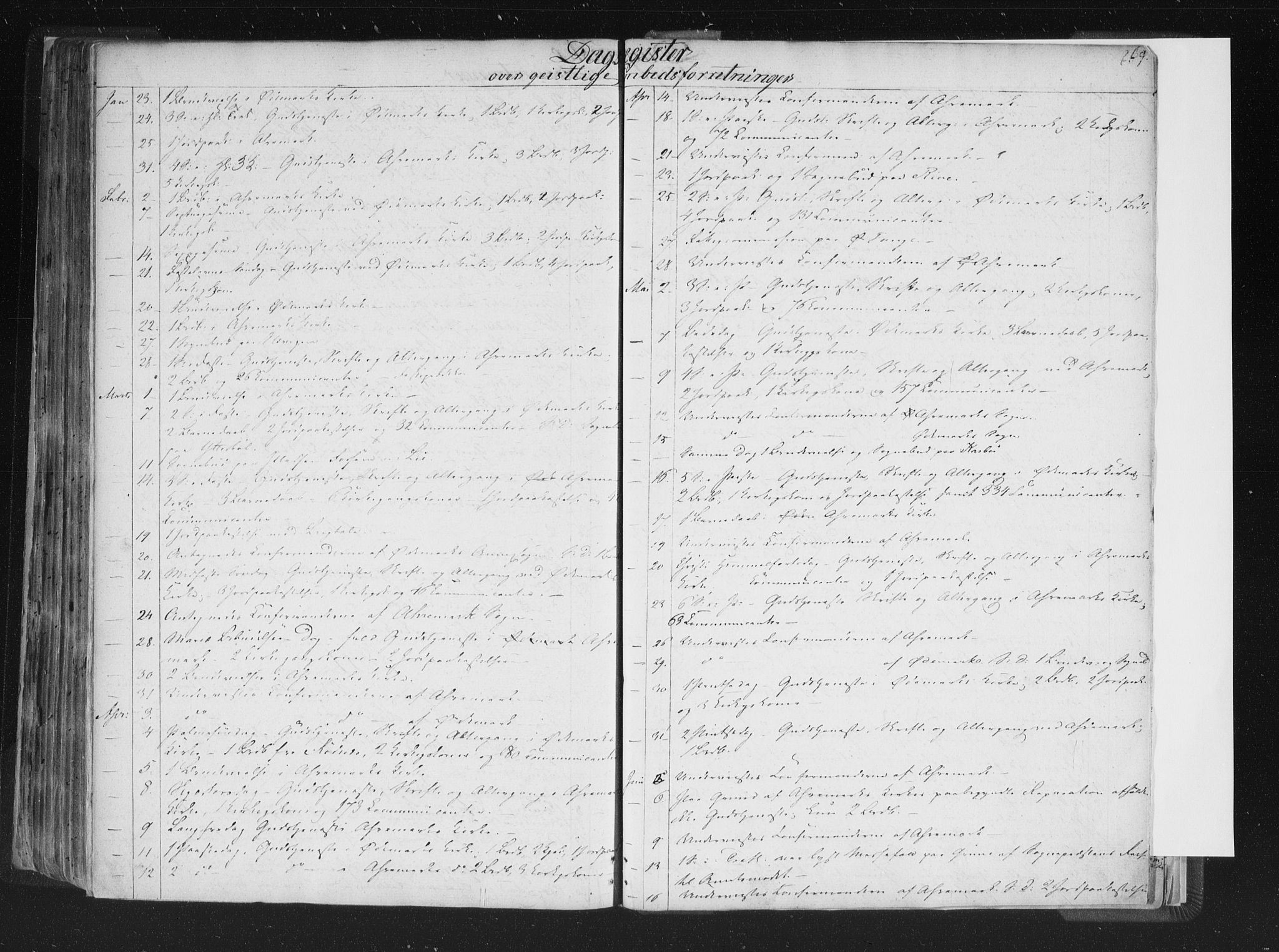 Aremark prestekontor Kirkebøker, AV/SAO-A-10899/F/Fc/L0002: Parish register (official) no. III 2, 1834-1849, p. 269