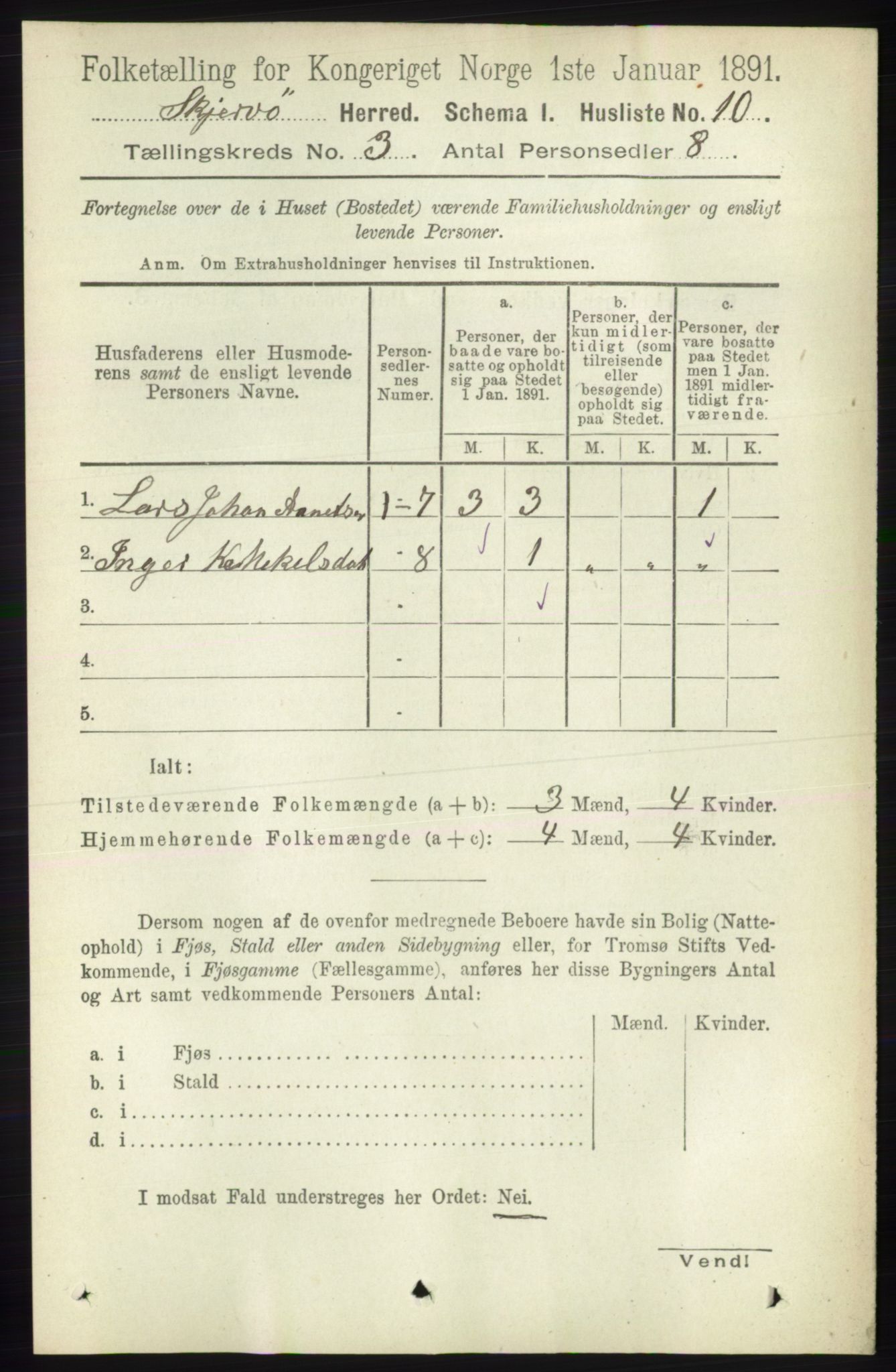 RA, 1891 census for 1941 Skjervøy, 1891, p. 1802