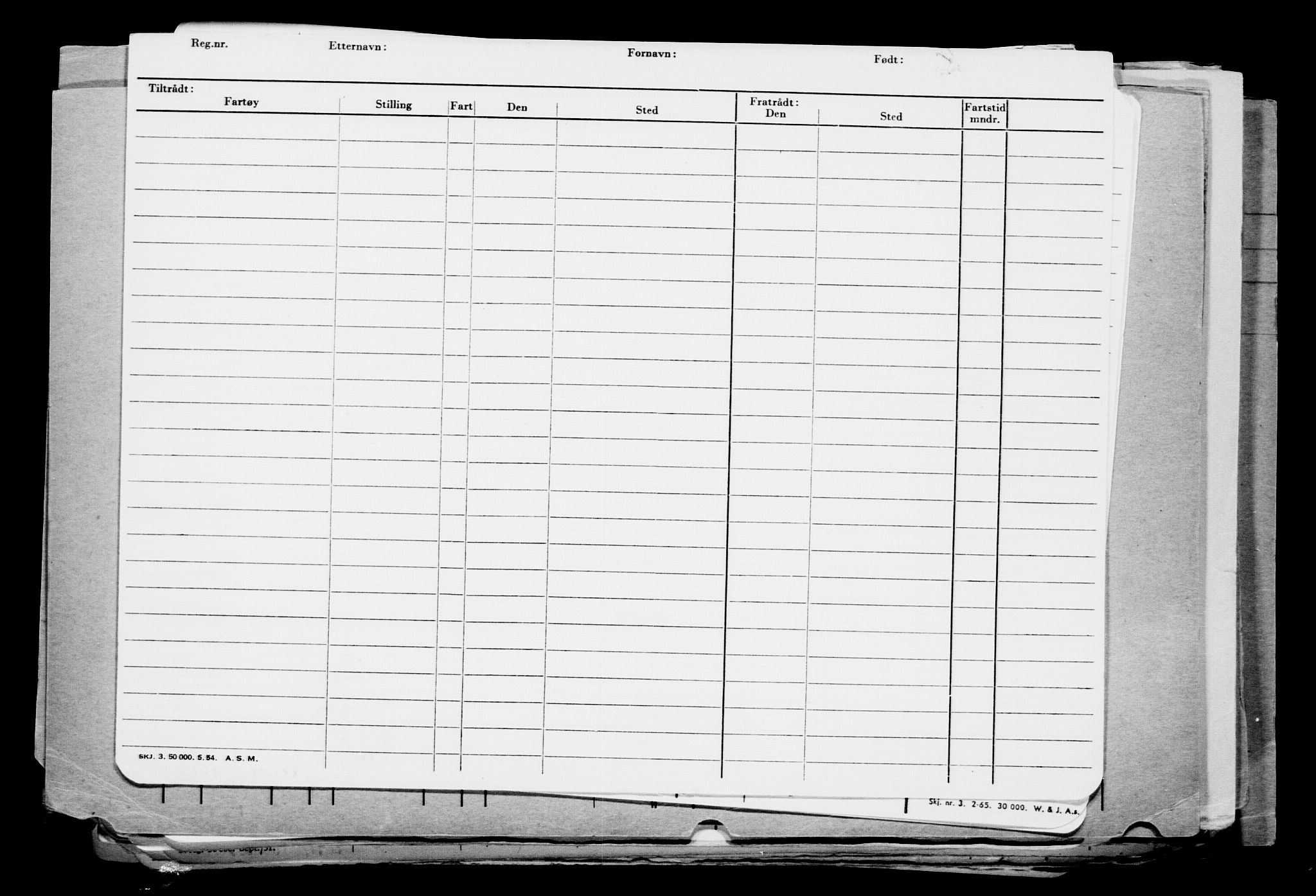 Direktoratet for sjømenn, RA/S-3545/G/Gb/L0078: Hovedkort, 1908, p. 73