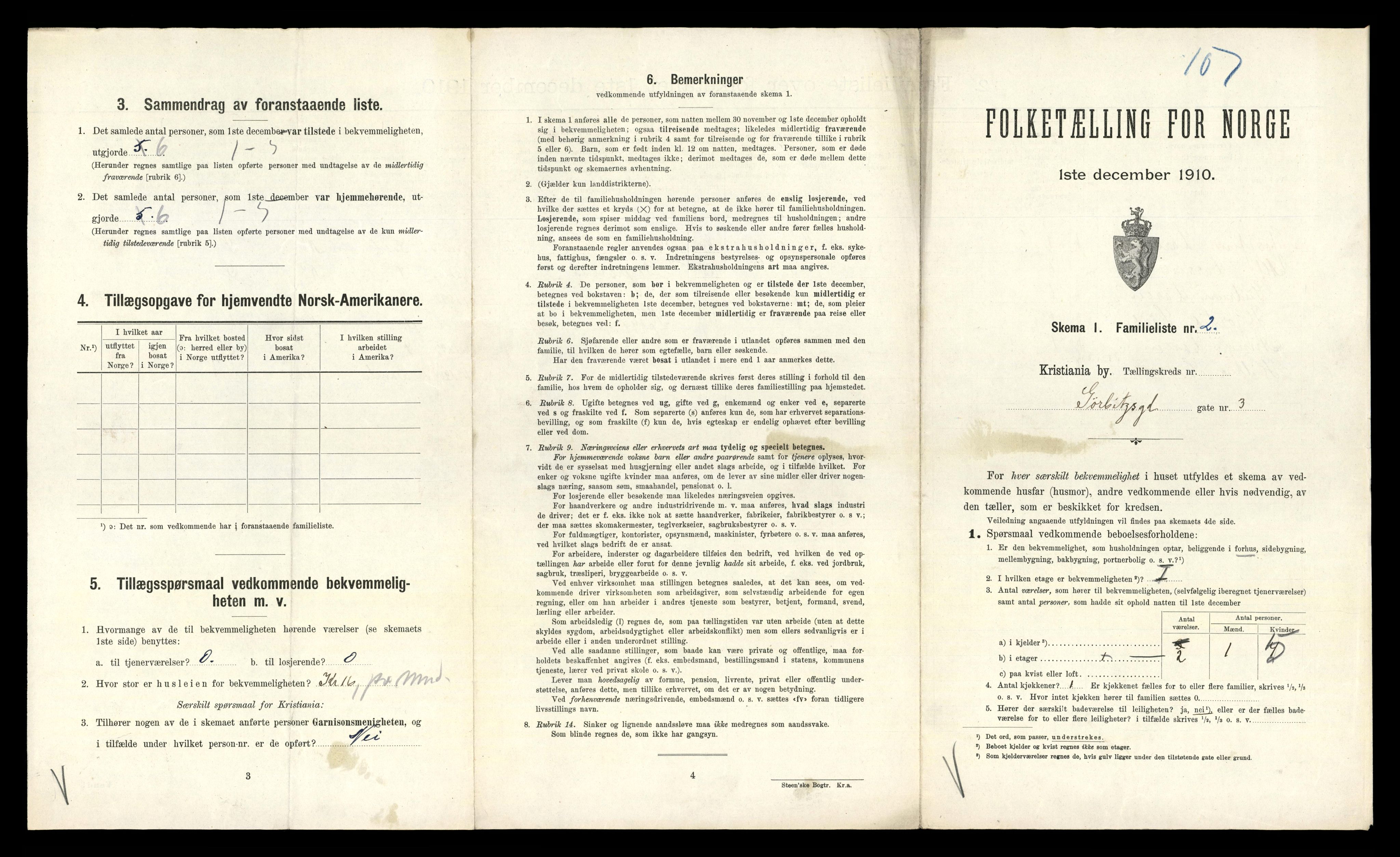 RA, 1910 census for Kristiania, 1910, p. 31925