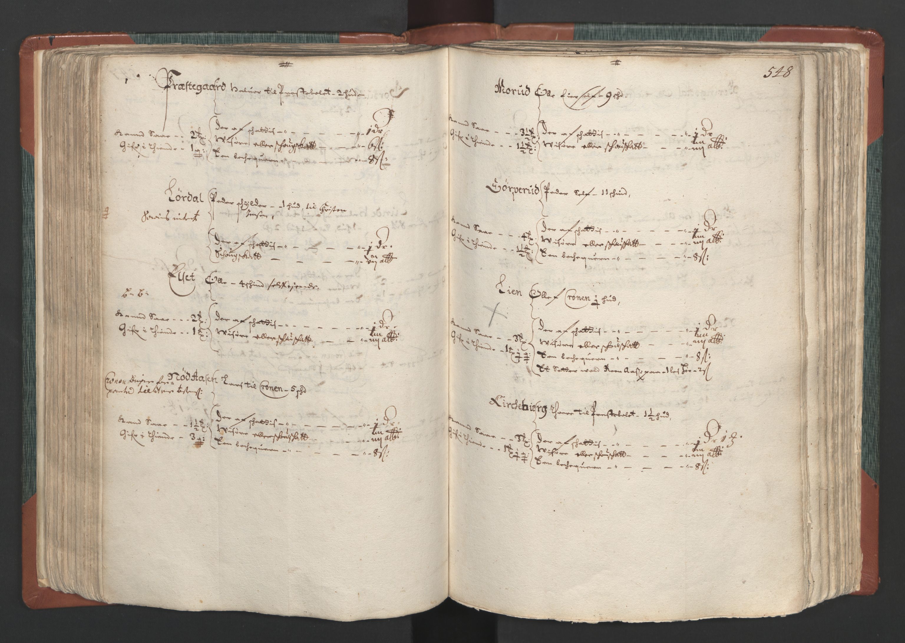 Rentekammeret inntil 1814, Realistisk ordnet avdeling, AV/RA-EA-4070/L/L0009: Oppland lagdømme. Alminnelig jordebok med skatteligning for Solør, Østerdal, Hadeland og Valdres., 1661, p. 547b-548a