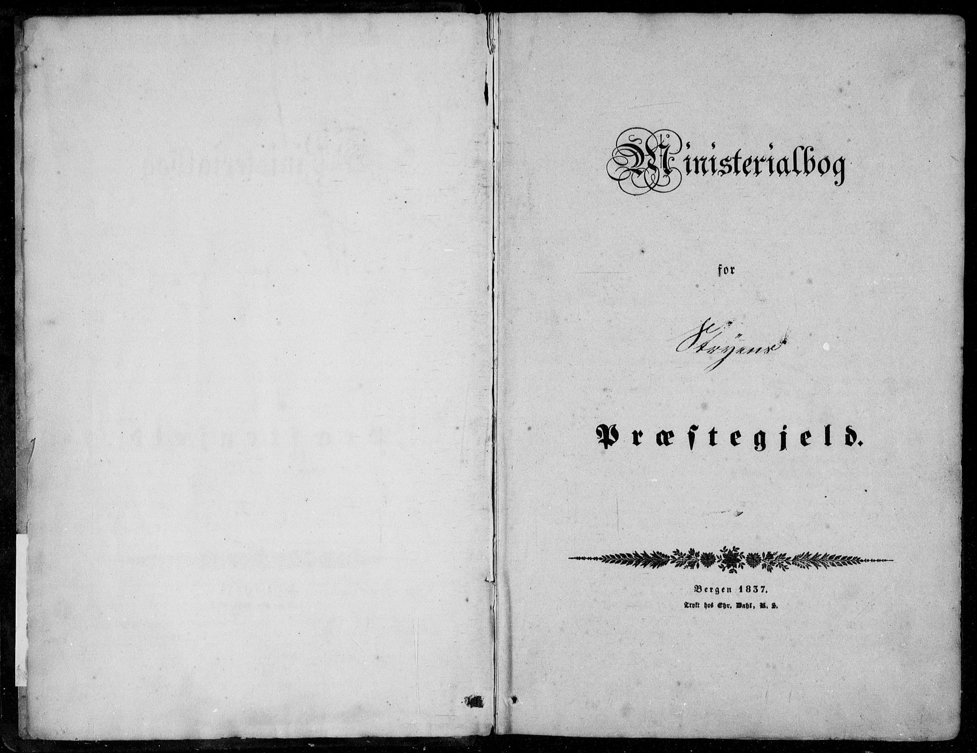 Stryn Sokneprestembete, AV/SAB-A-82501: Parish register (official) no. A 2, 1844-1861