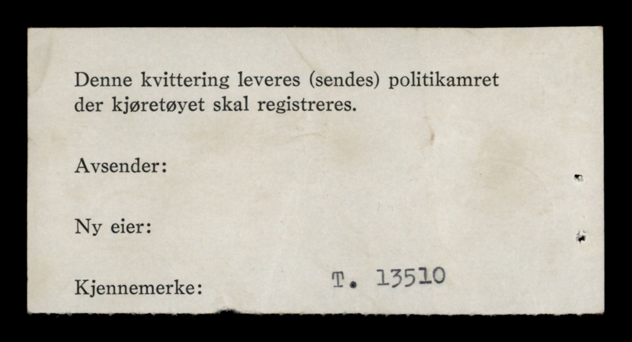 Møre og Romsdal vegkontor - Ålesund trafikkstasjon, AV/SAT-A-4099/F/Fe/L0039: Registreringskort for kjøretøy T 13361 - T 13530, 1927-1998, p. 2659