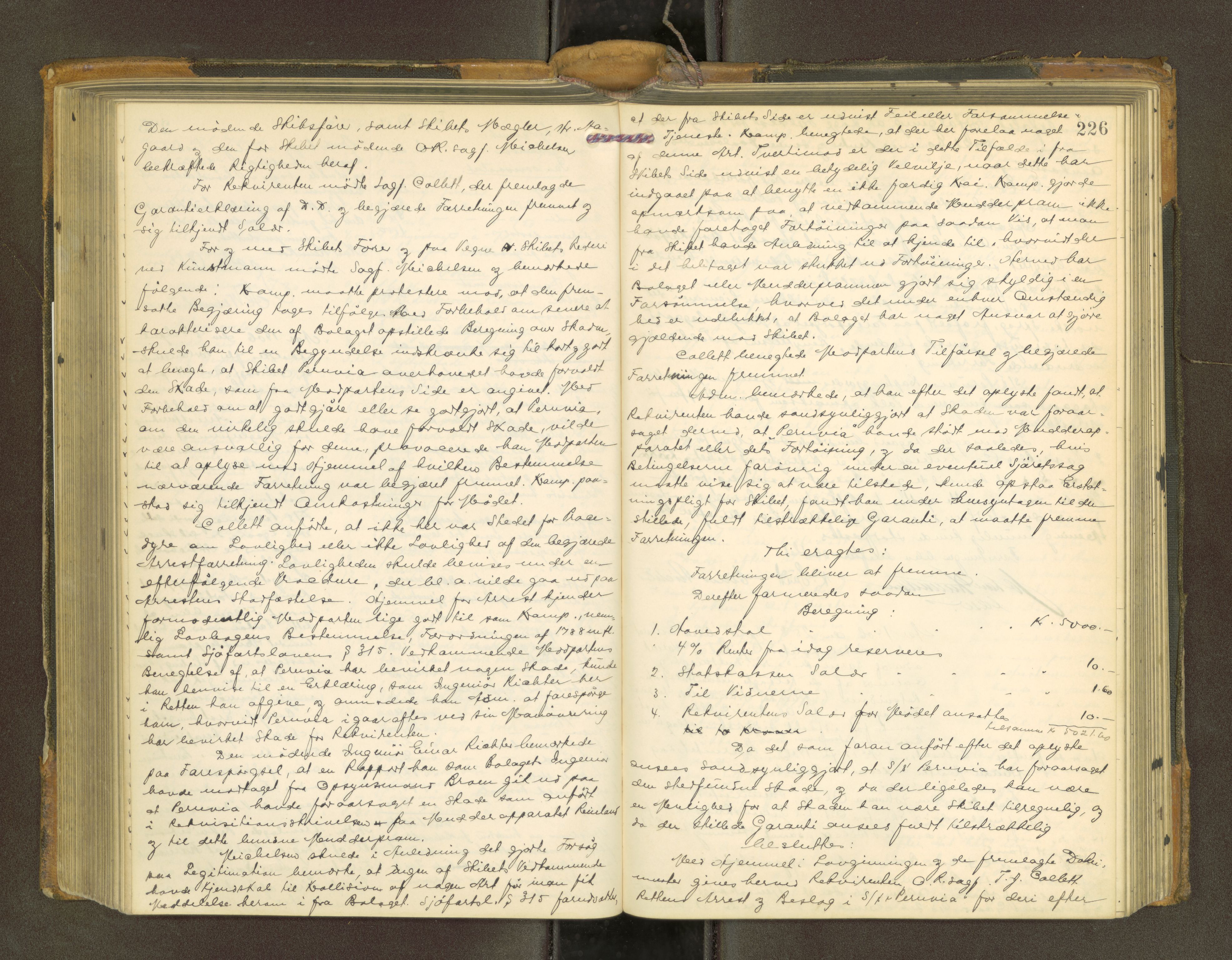 Steigen og Ofoten sorenskriveri, AV/SAT-A-0030/1/1/1E/L0003: Forhandlinger, 1899-1910, p. 225b-226a