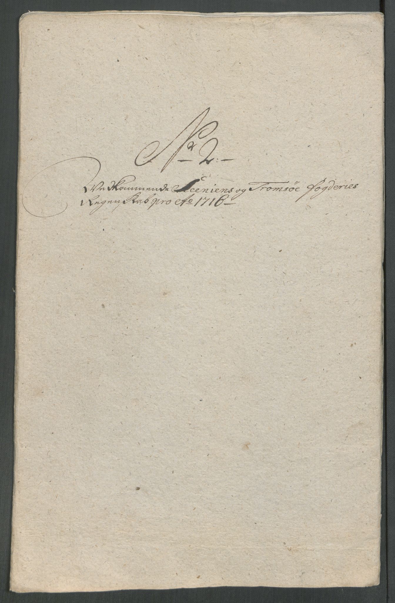 Rentekammeret inntil 1814, Reviderte regnskaper, Fogderegnskap, AV/RA-EA-4092/R68/L4762: Fogderegnskap Senja og Troms, 1716, p. 54