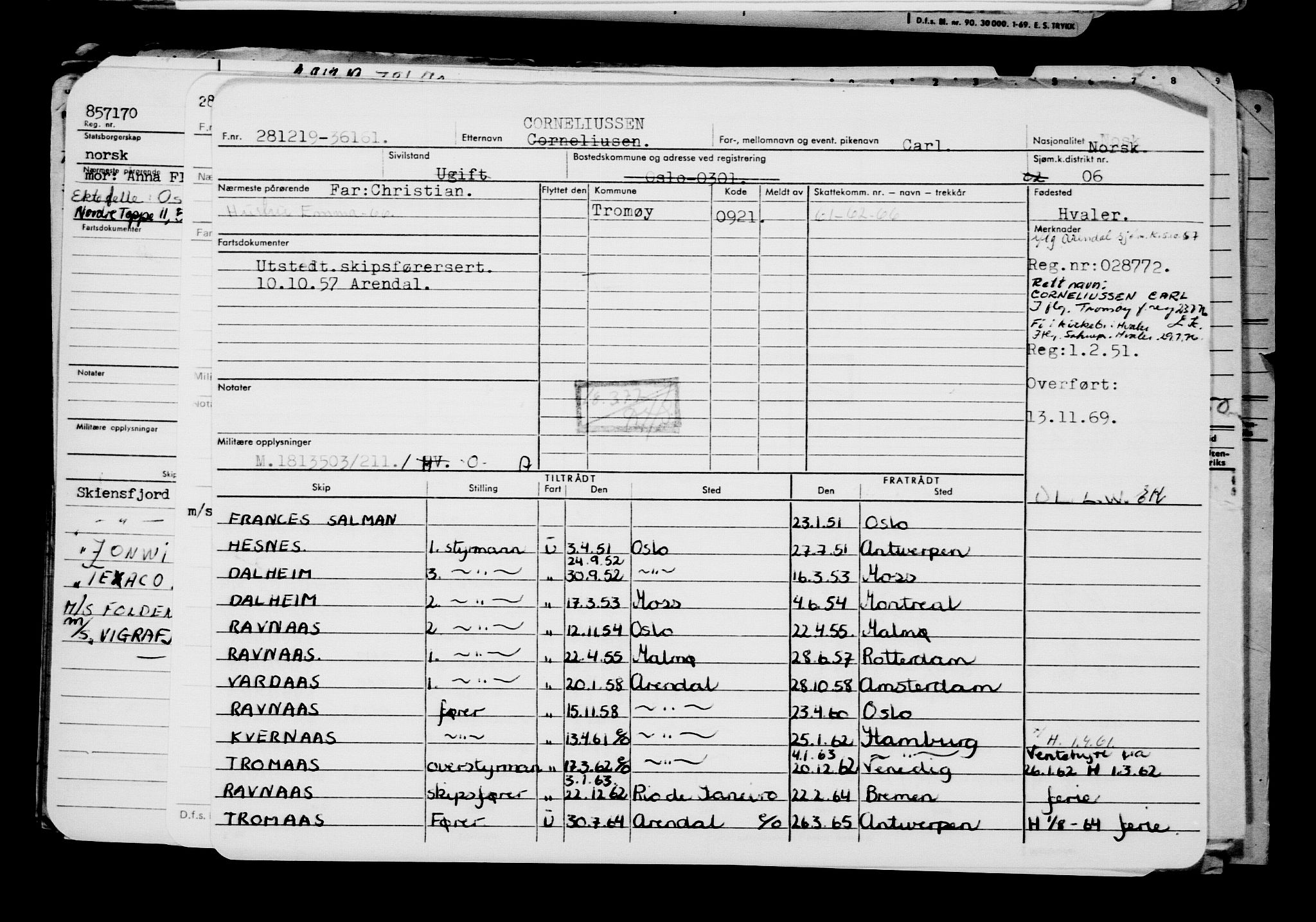 Direktoratet for sjømenn, AV/RA-S-3545/G/Gb/L0175: Hovedkort, 1919-1920, p. 233