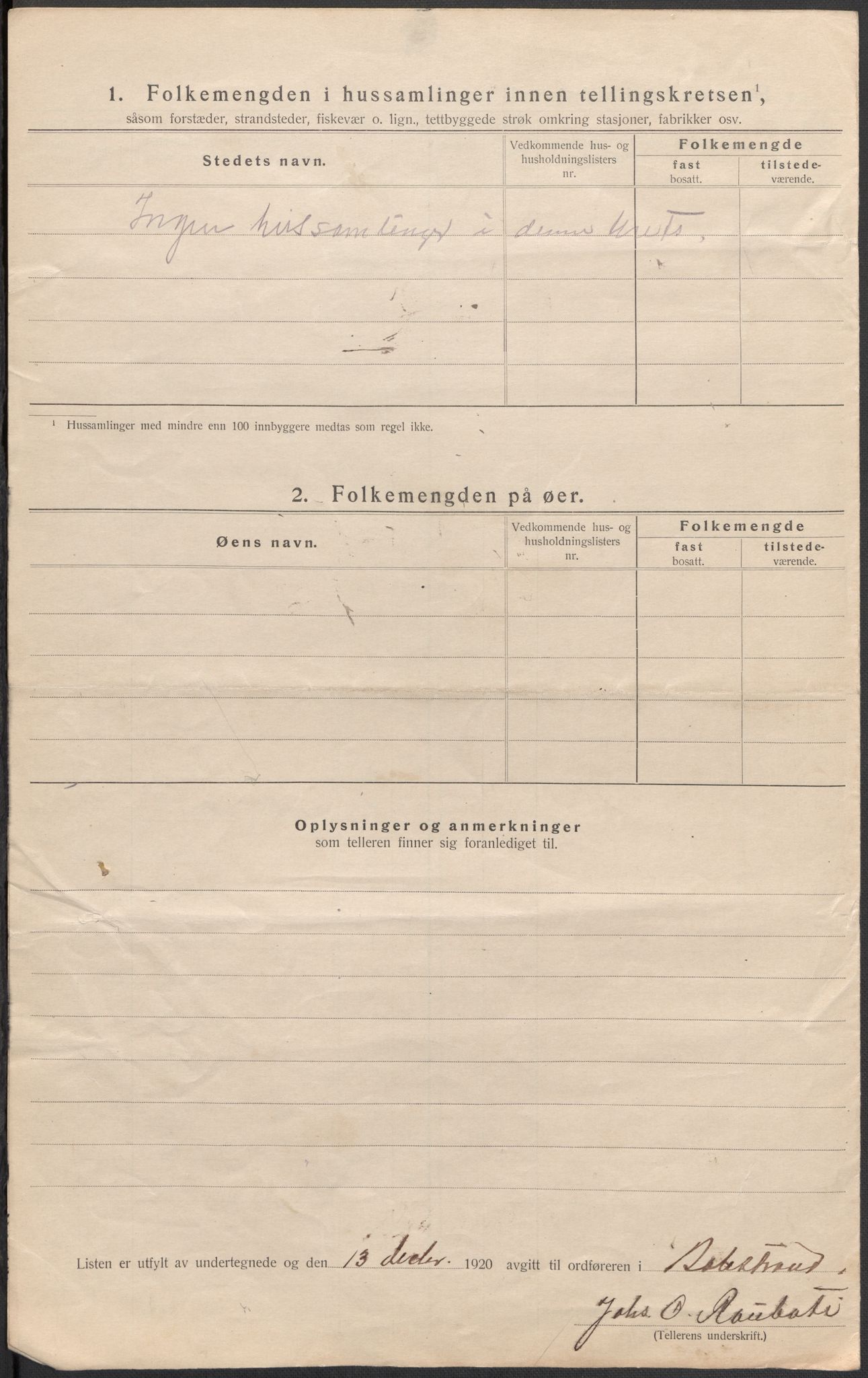 SAB, 1920 census for Balestrand, 1920, p. 27