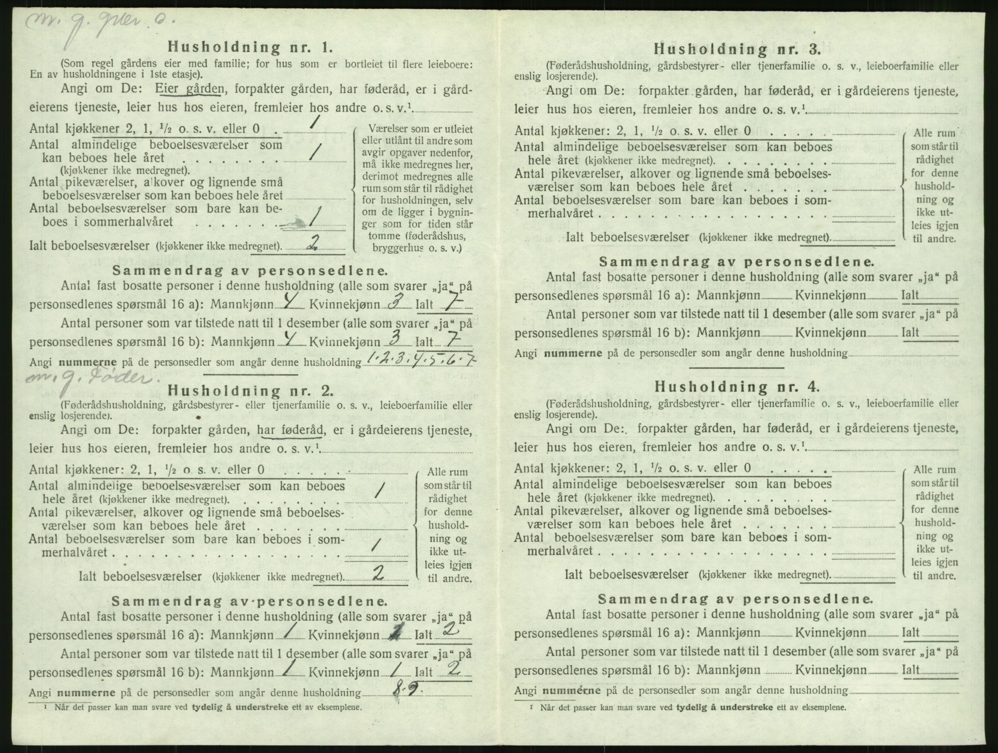 SAT, 1920 census for Eid (MR), 1920, p. 295