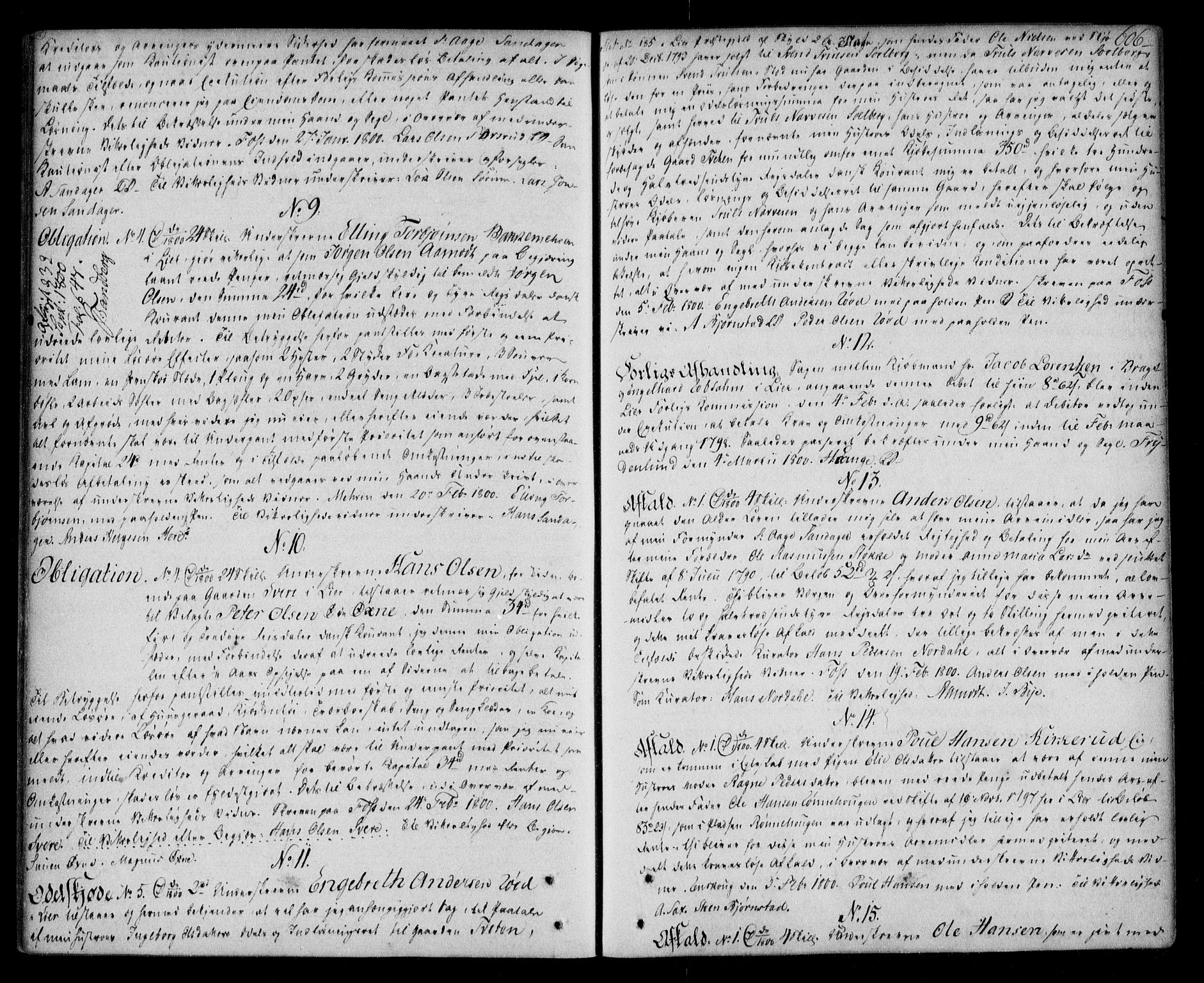 Lier, Røyken og Hurum sorenskriveri, SAKO/A-89/G/Ga/Gaa/L0005: Mortgage book no. V, 1788-1801, p. 606