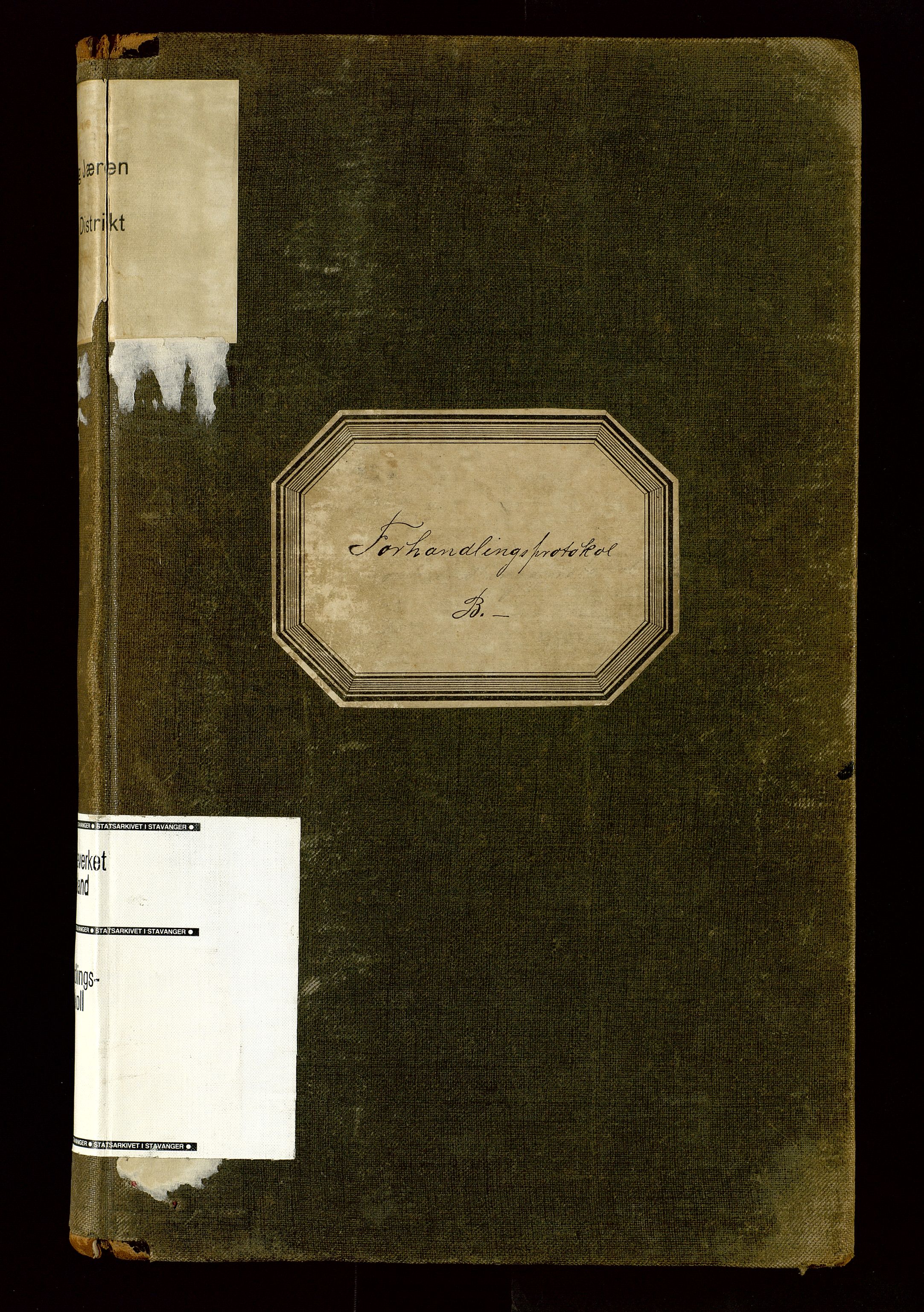 Rogaland jordskifterett, SAST/A-102426/Oa/L0006: Forhandlingsprotokoll, 1875-1877