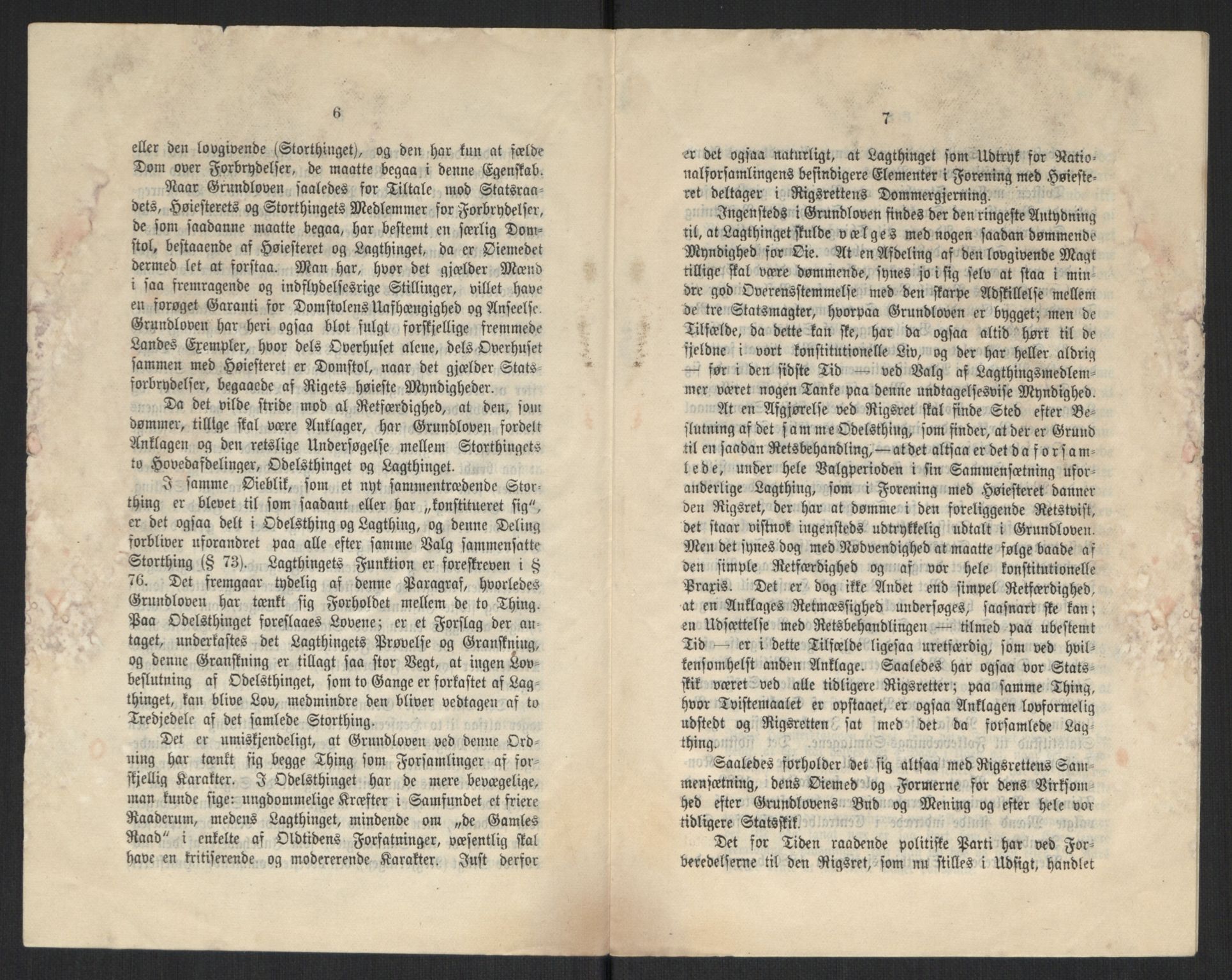 Venstres Hovedorganisasjon, RA/PA-0876/X/L0001: De eldste skrifter, 1860-1936, p. 443