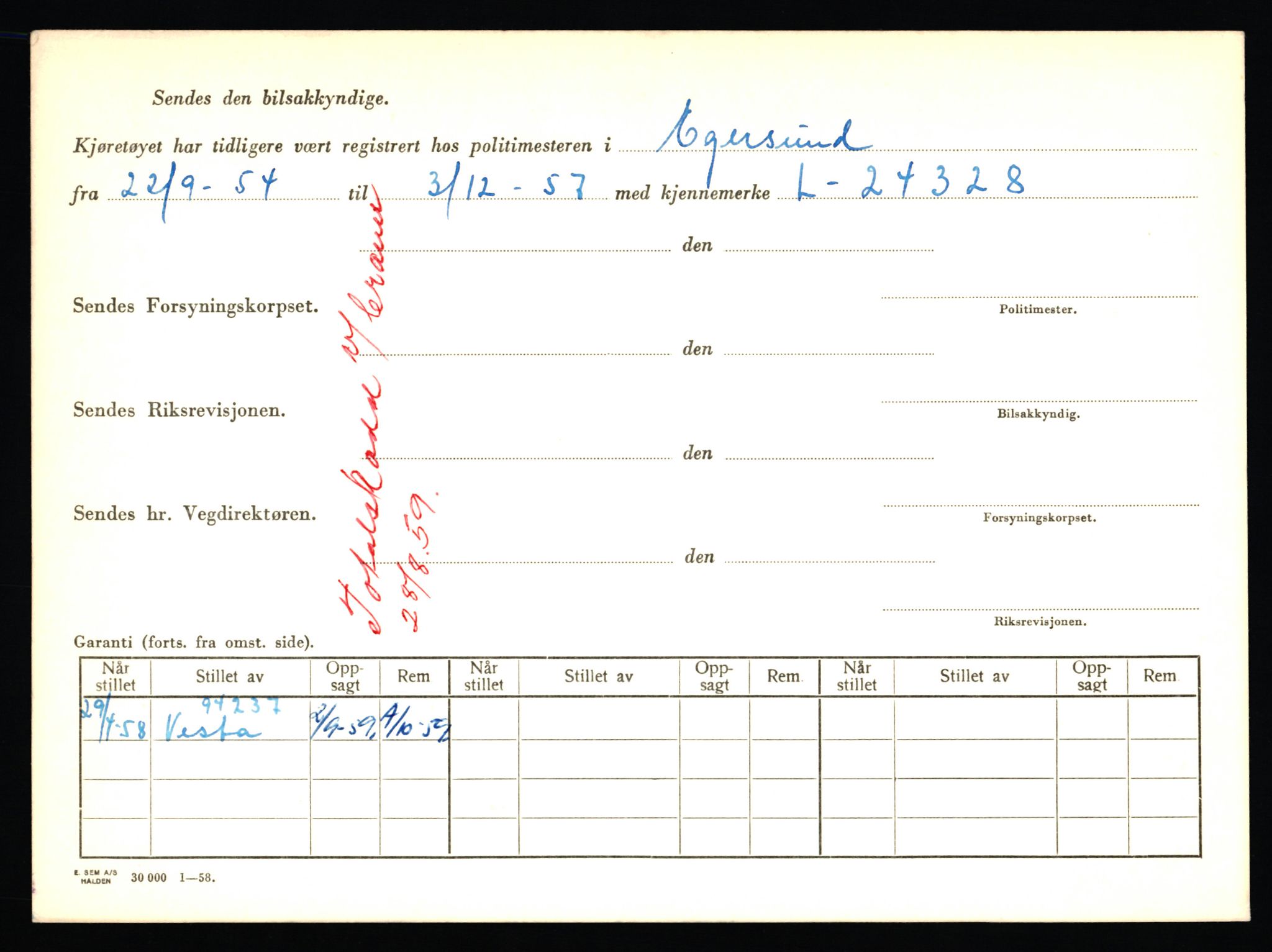 Stavanger trafikkstasjon, AV/SAST-A-101942/0/F/L0065: L-65400 - L-67649, 1930-1971, p. 354