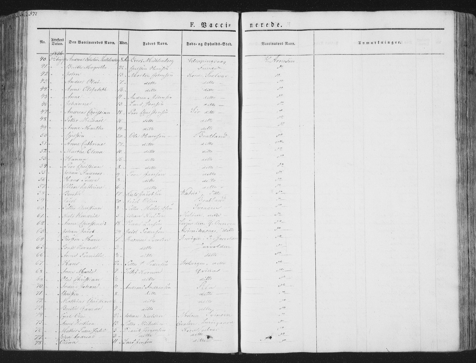 Ministerialprotokoller, klokkerbøker og fødselsregistre - Nordland, AV/SAT-A-1459/839/L0566: Parish register (official) no. 839A03, 1825-1862, p. 572