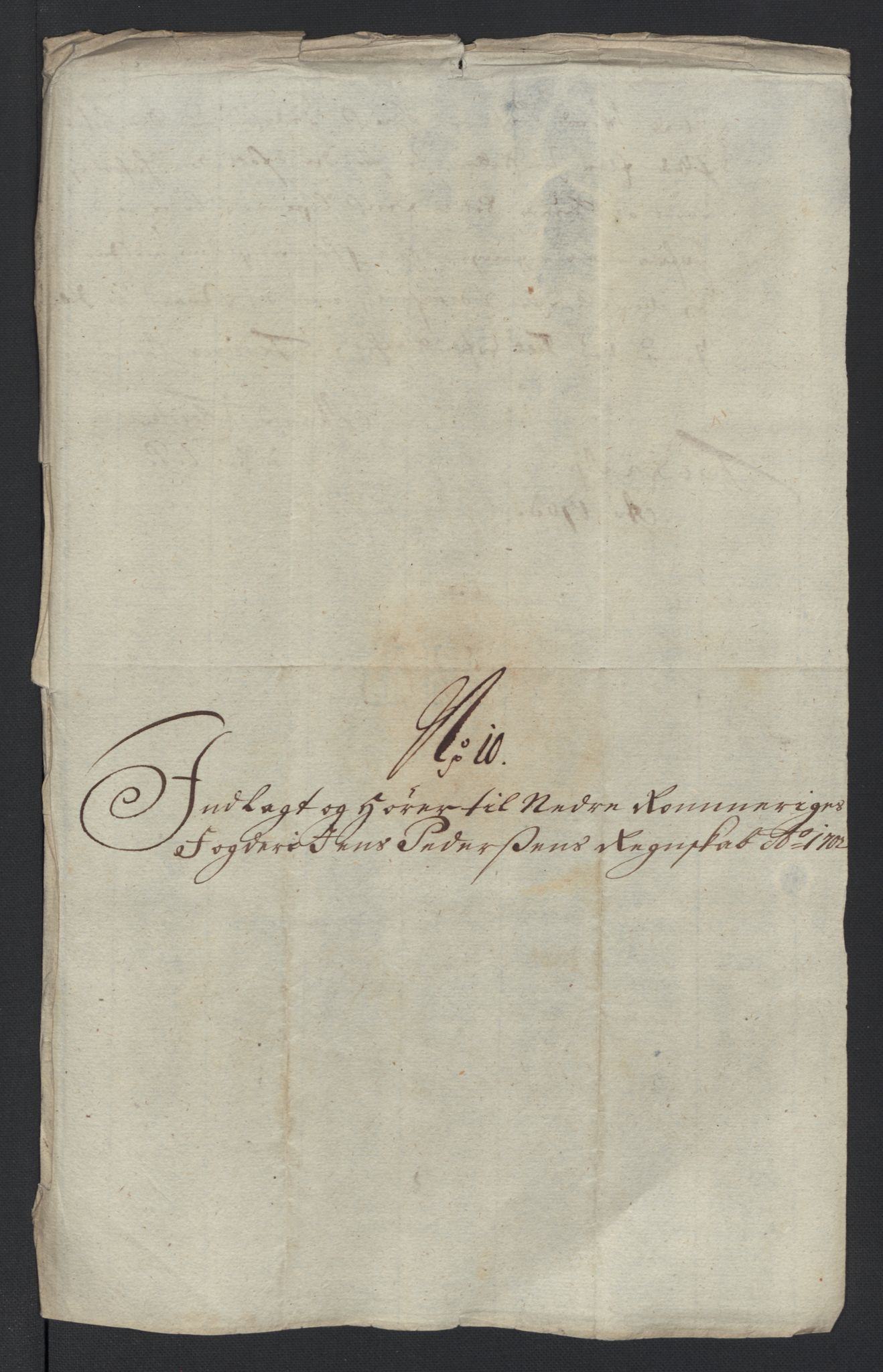 Rentekammeret inntil 1814, Reviderte regnskaper, Fogderegnskap, AV/RA-EA-4092/R11/L0585: Fogderegnskap Nedre Romerike, 1702, p. 222