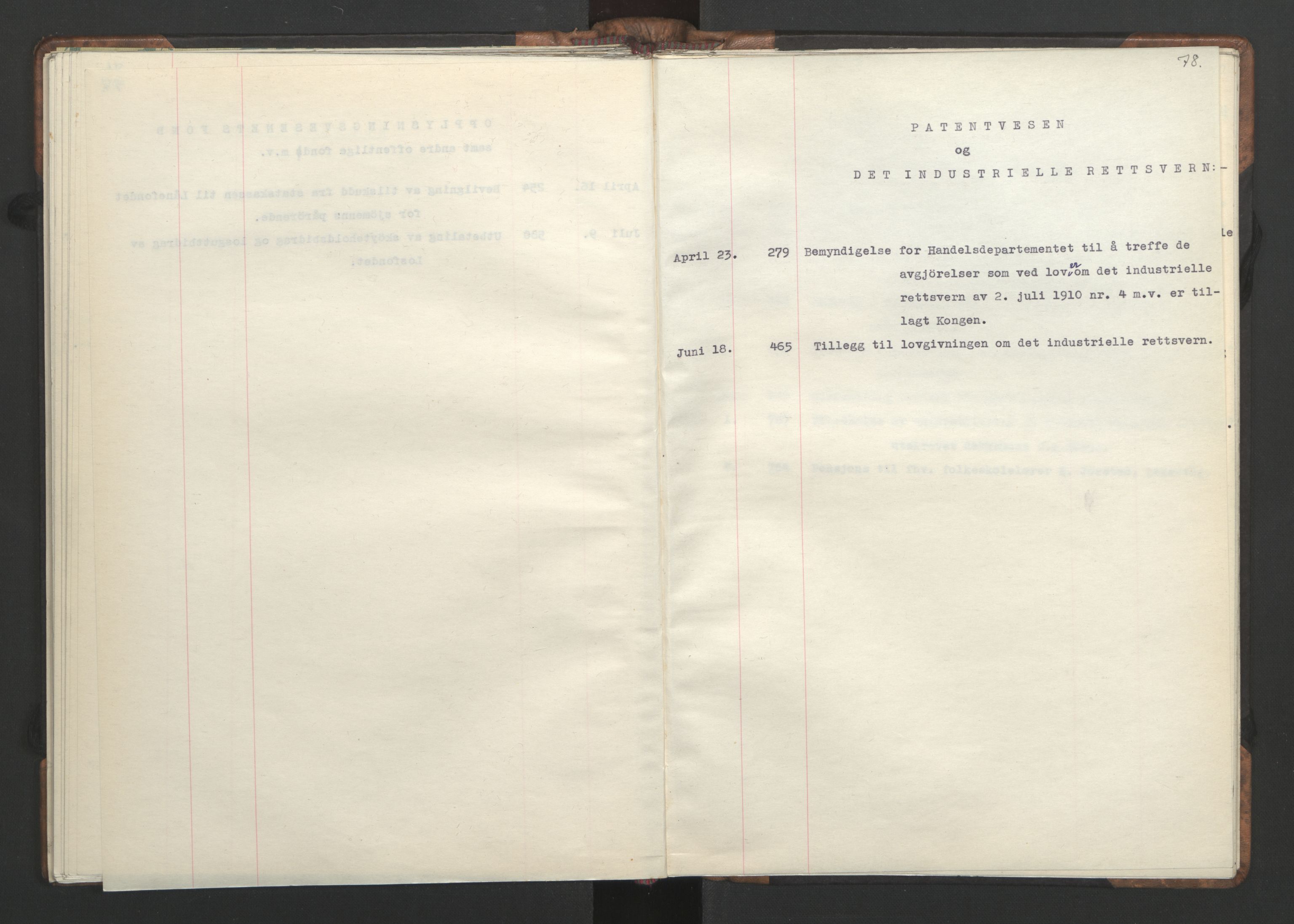 NS-administrasjonen 1940-1945 (Statsrådsekretariatet, de kommisariske statsråder mm), AV/RA-S-4279/D/Da/L0002: Register (RA j.nr. 985/1943, tilgangsnr. 17/1943), 1942, p. 81