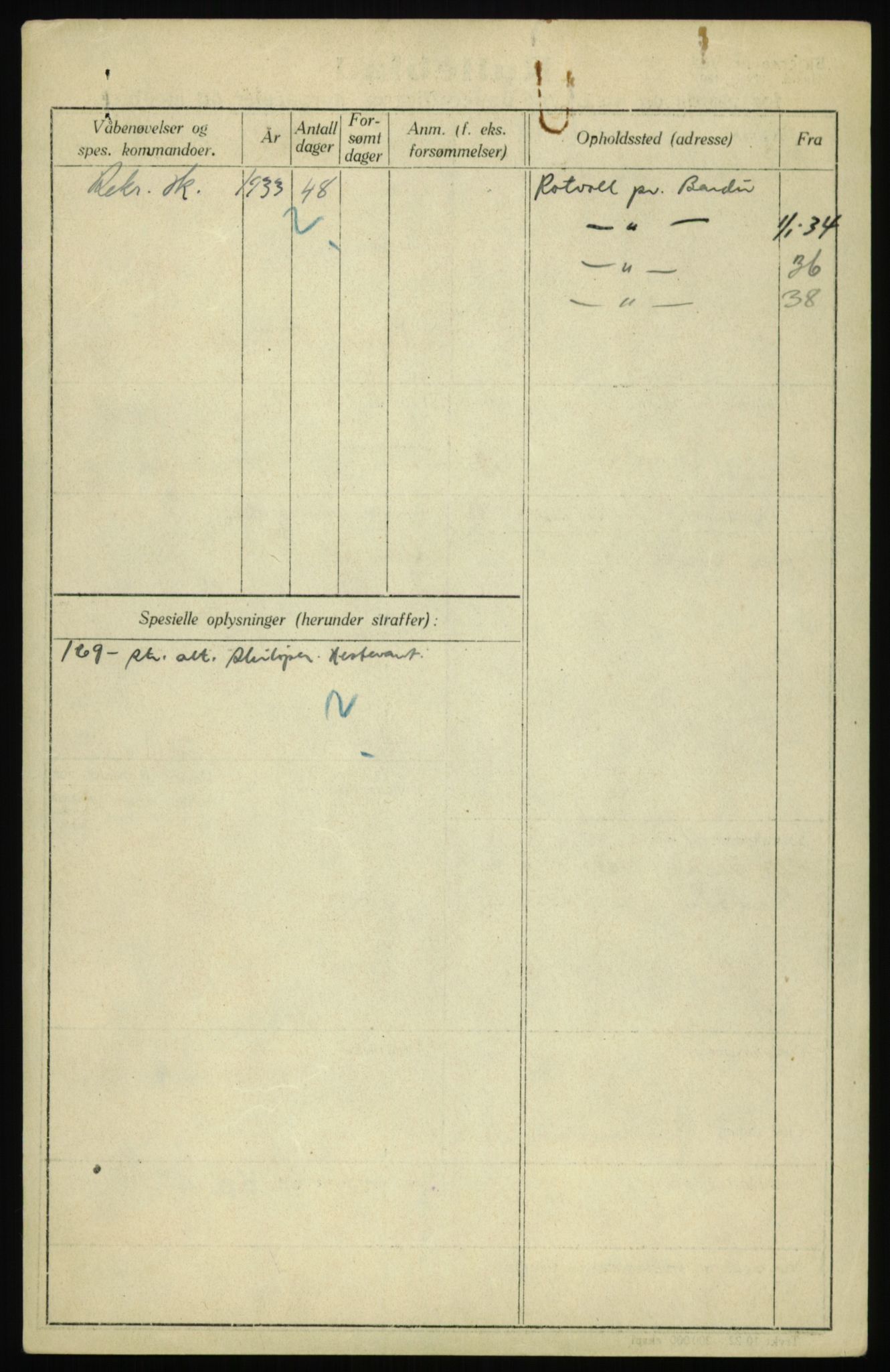 Forsvaret, Troms infanteriregiment nr. 16, AV/RA-RAFA-3146/P/Pa/L0017: Rulleblad for regimentets menige mannskaper, årsklasse 1933, 1933, p. 1112