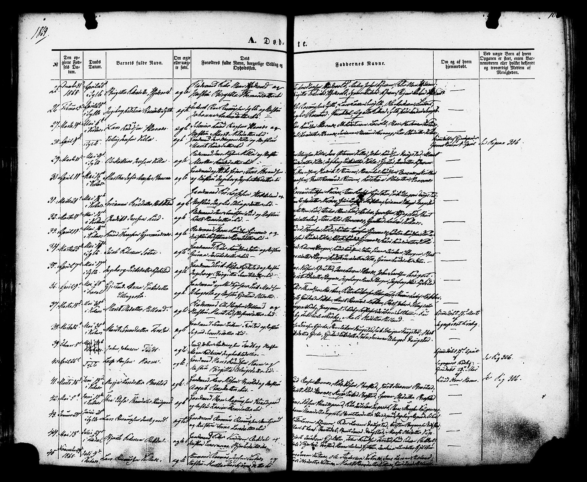 Ministerialprotokoller, klokkerbøker og fødselsregistre - Møre og Romsdal, SAT/A-1454/539/L0529: Parish register (official) no. 539A02, 1848-1872, p. 103