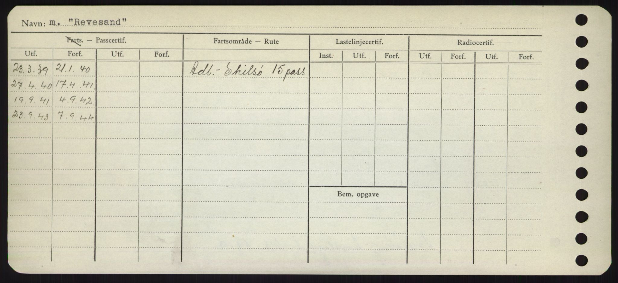 Sjøfartsdirektoratet med forløpere, Skipsmålingen, RA/S-1627/H/Hd/L0030: Fartøy, Q-Riv, p. 466