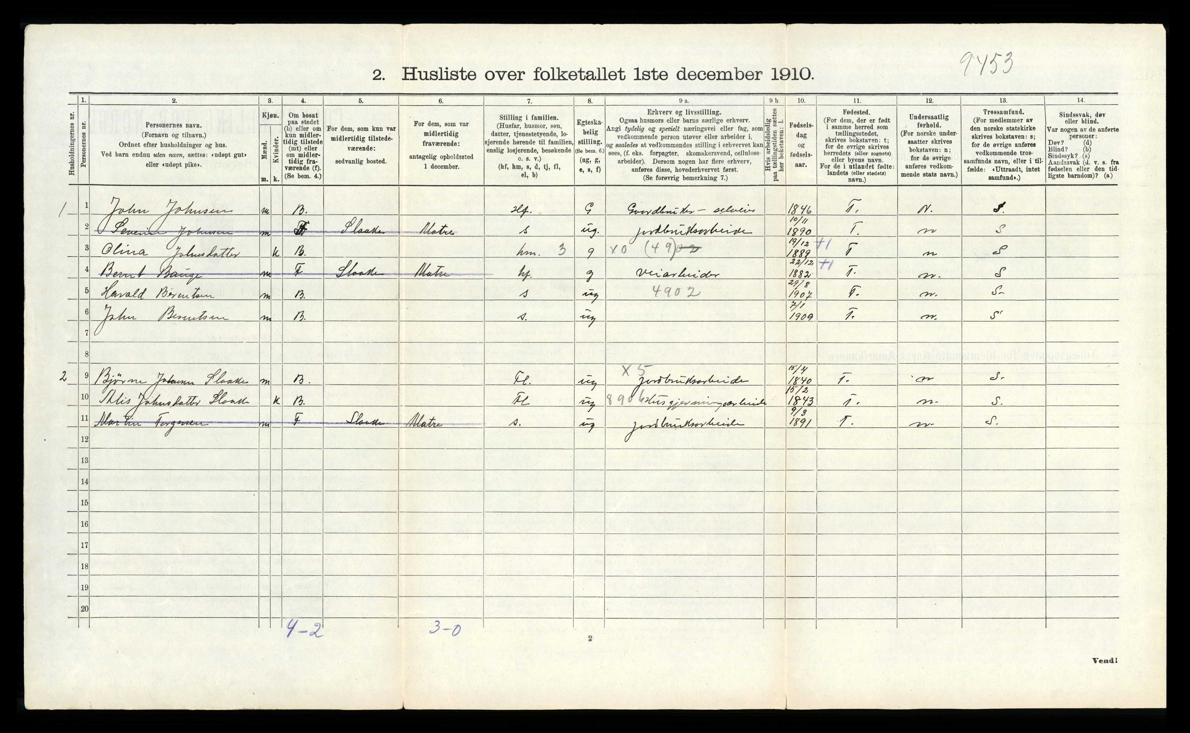 RA, 1910 census for Skånevik, 1910, p. 366