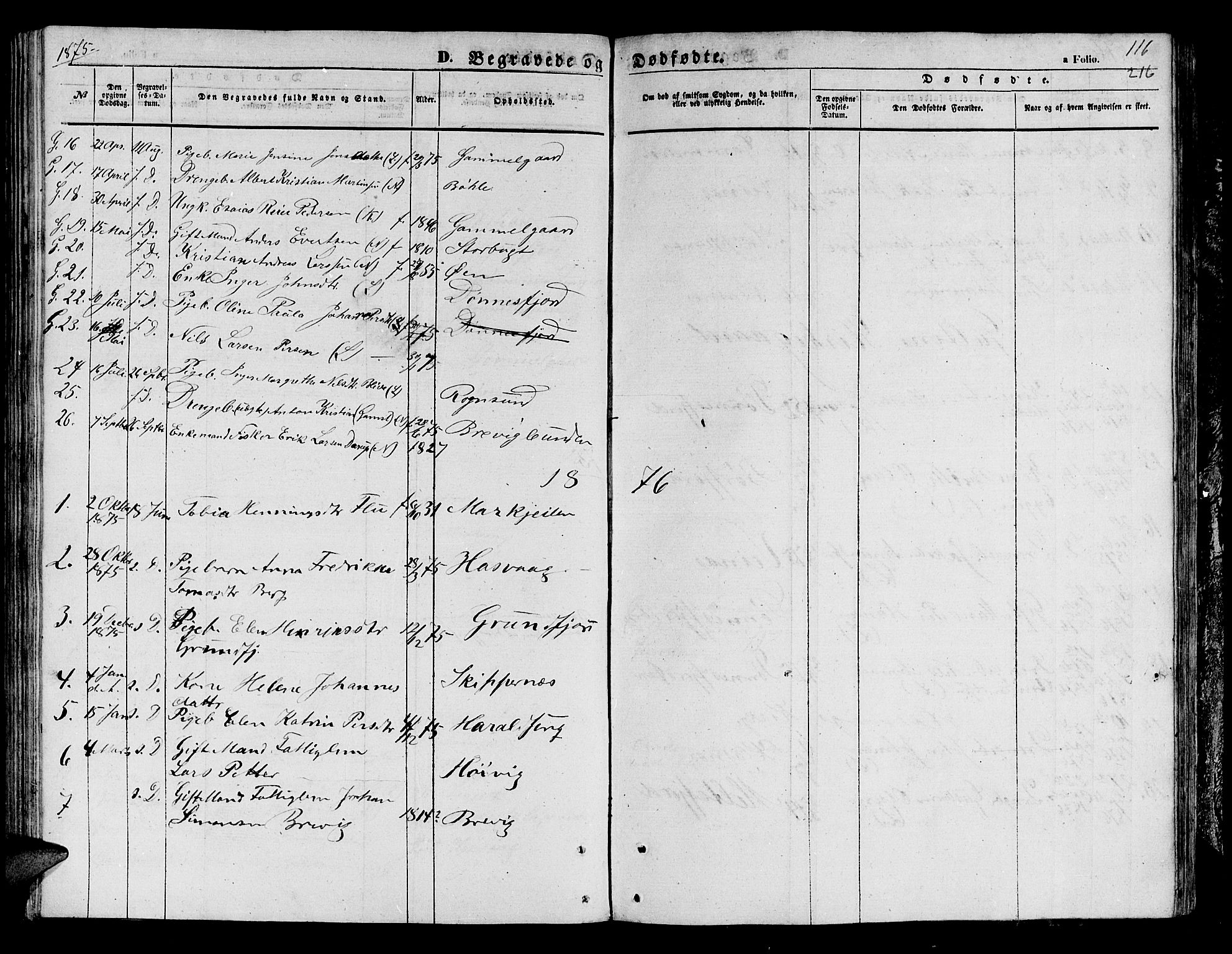 Loppa sokneprestkontor, SATØ/S-1339/H/Hb/L0003klokker: Parish register (copy) no. 3, 1853-1880, p. 216