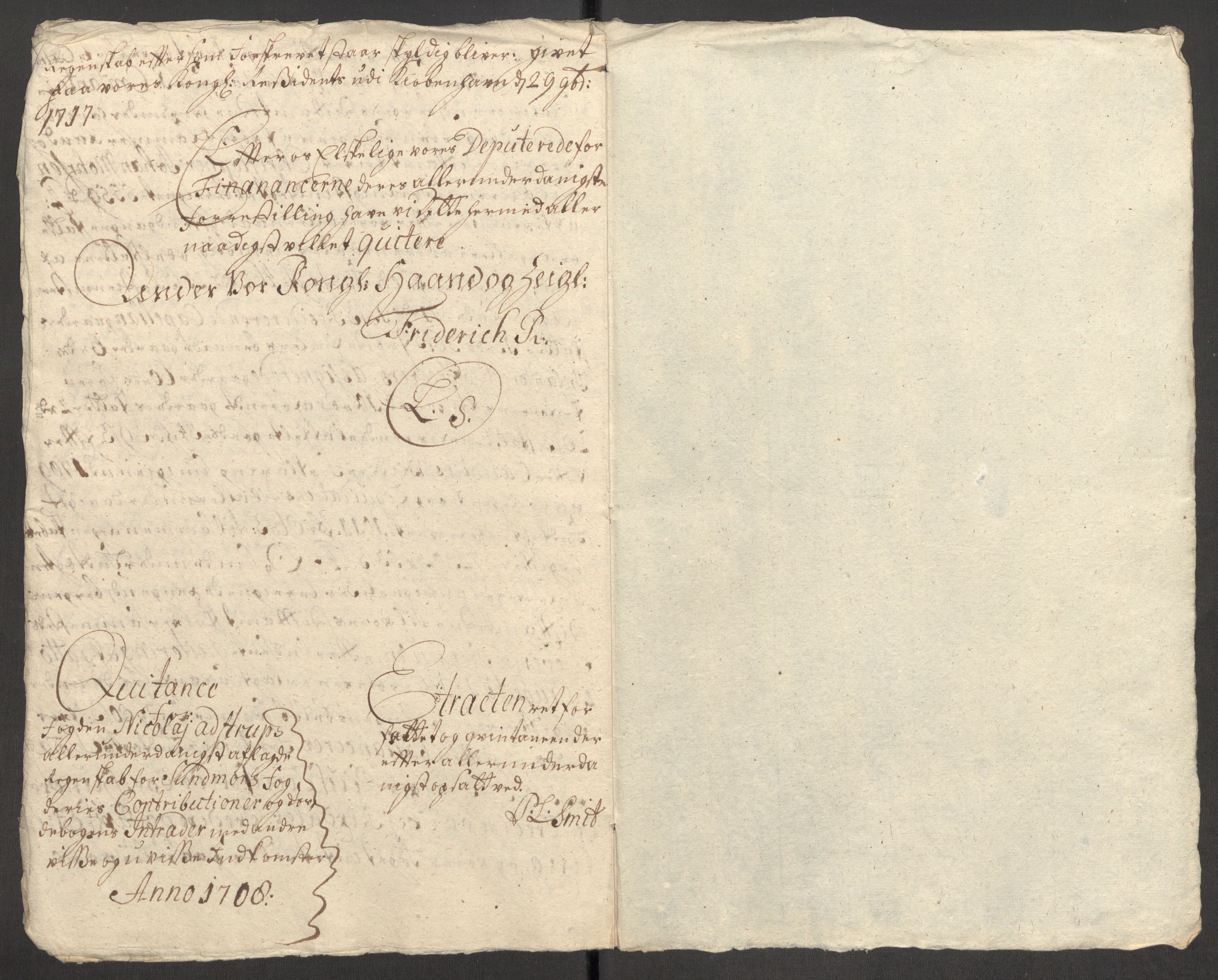 Rentekammeret inntil 1814, Reviderte regnskaper, Fogderegnskap, AV/RA-EA-4092/R54/L3562: Fogderegnskap Sunnmøre, 1708-1709, p. 15